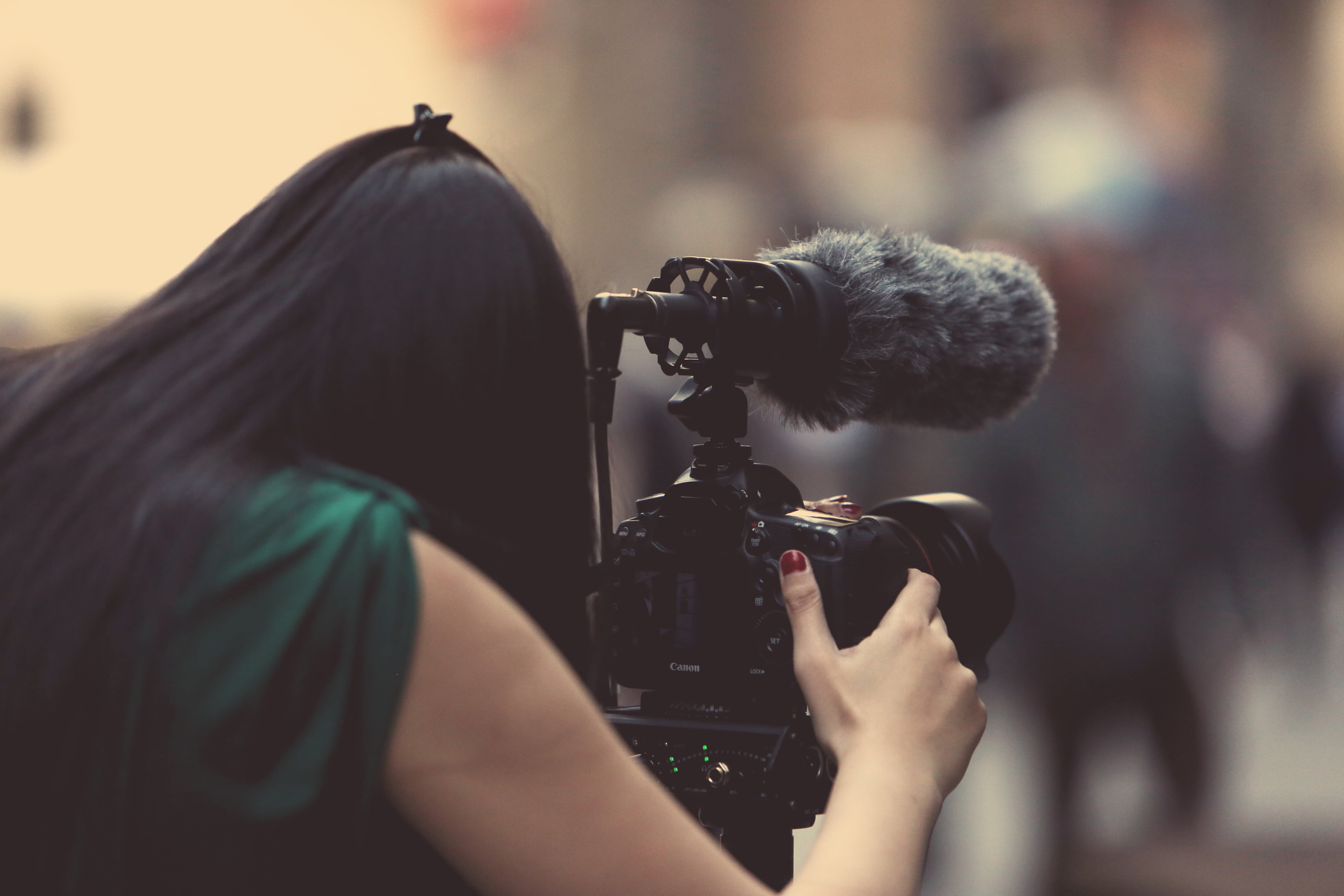 women, black, adult, technology, headshot, using, girl, holding, only women, filming, close-up, photography, occupation, digital camera, woman, photography themes, HD Wallpaper