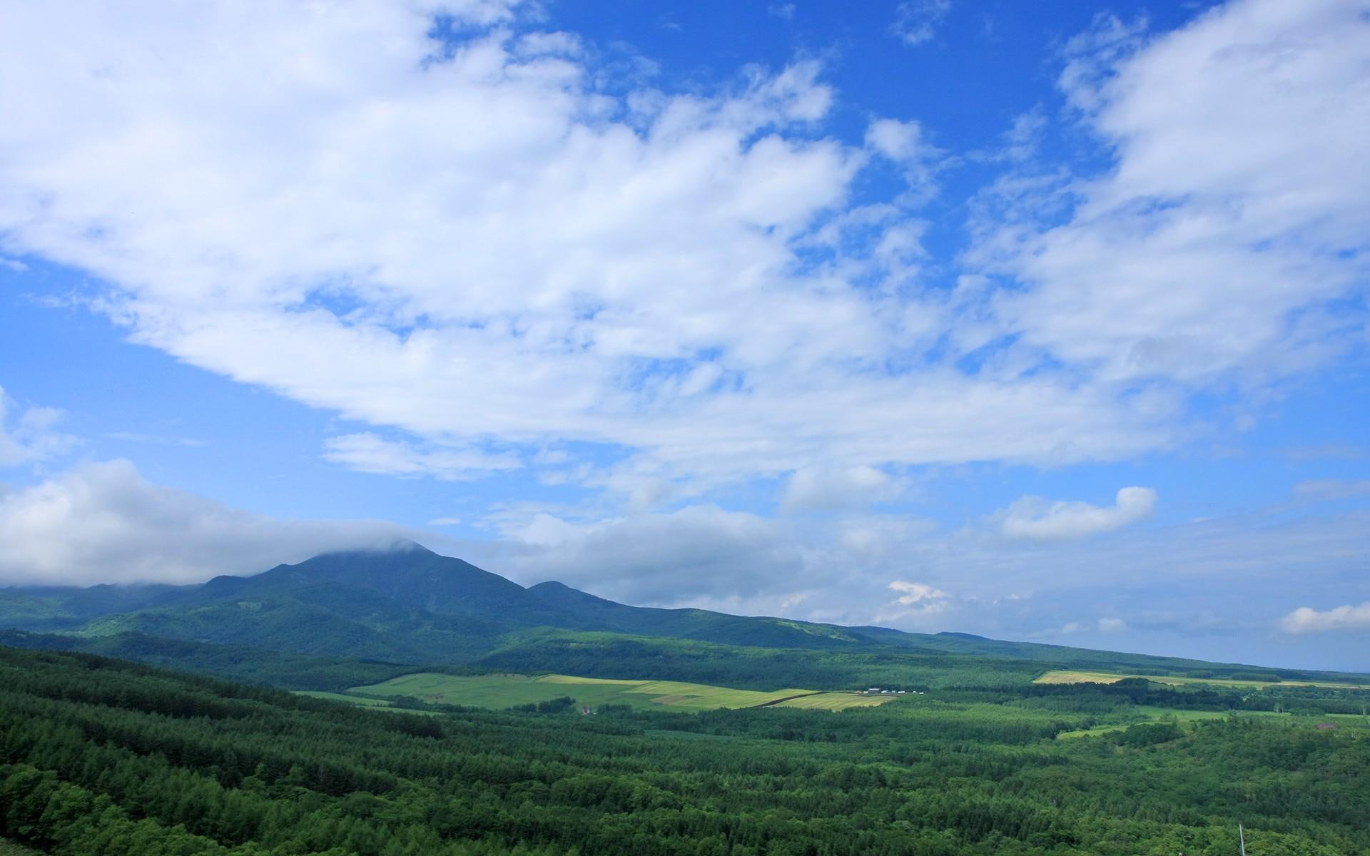 3d and abstract, lscape, 1080P, landscape, hq, hokkaido, HD Wallpaper