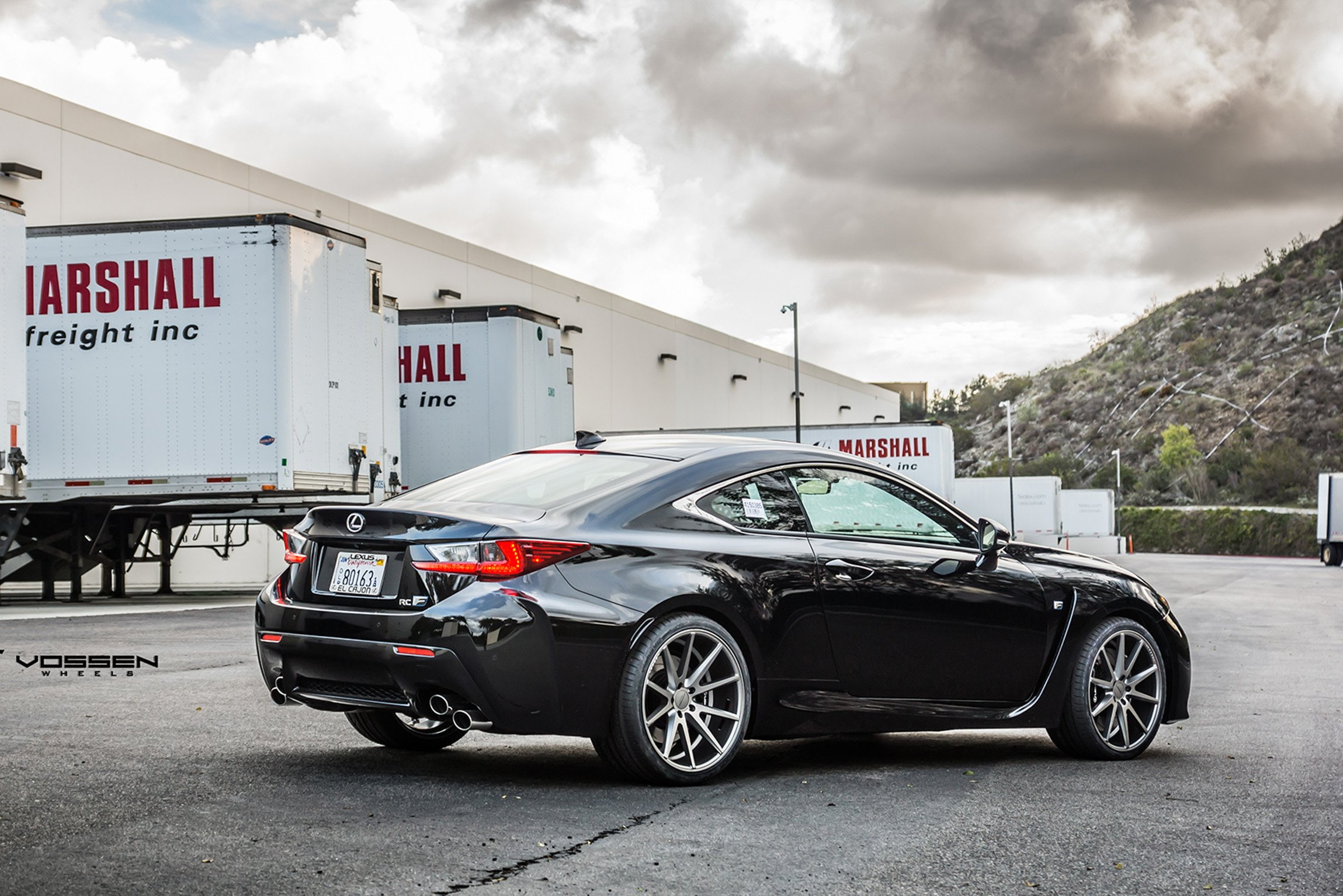 vossen, rf-c, wheels, 2015, tuning, 1080P, cars, lexus, coupe, HD Wallpaper