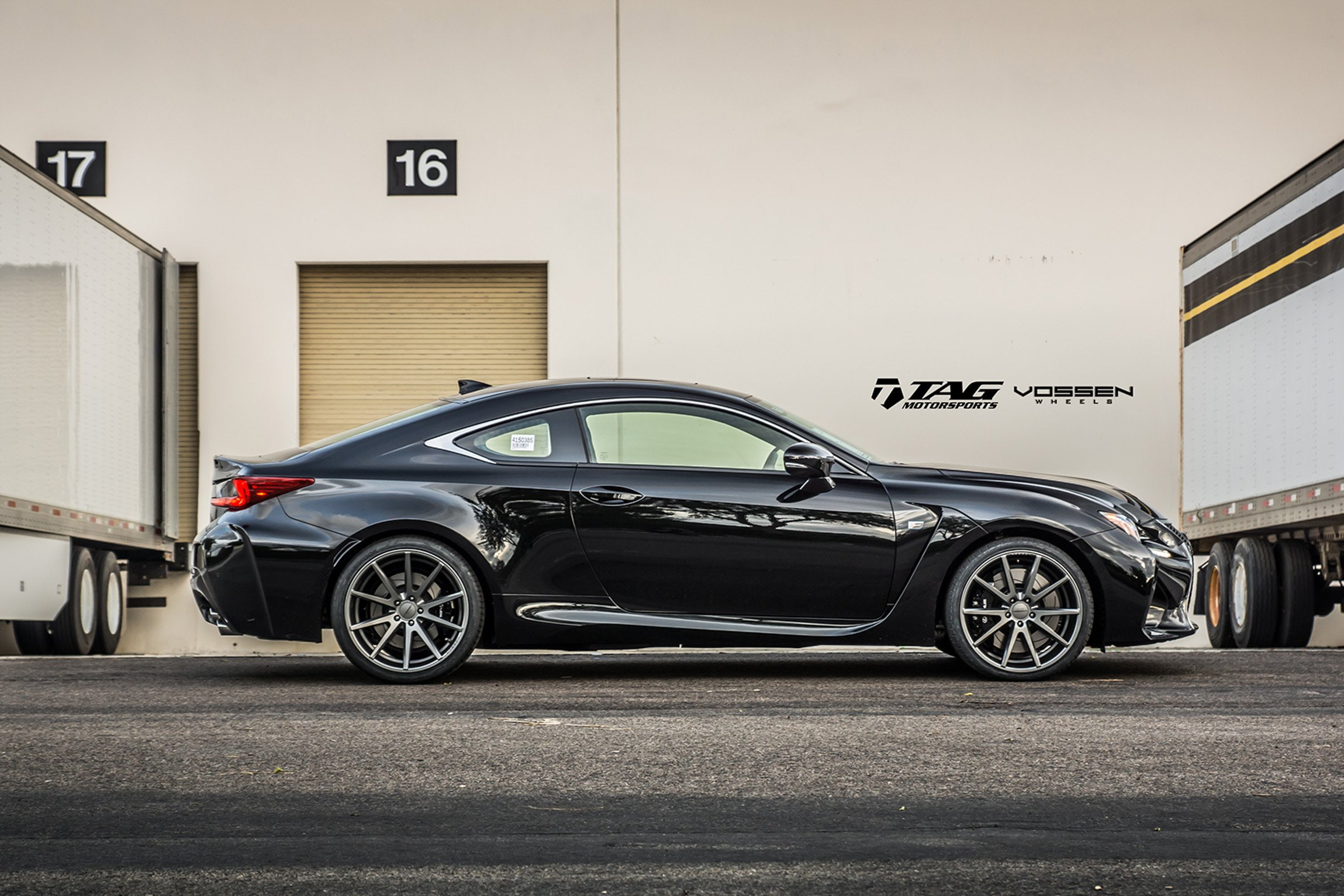 cars, coupe, tuning, wheels, 1080P, lexus, rf-c, 2015, vossen, HD Wallpaper