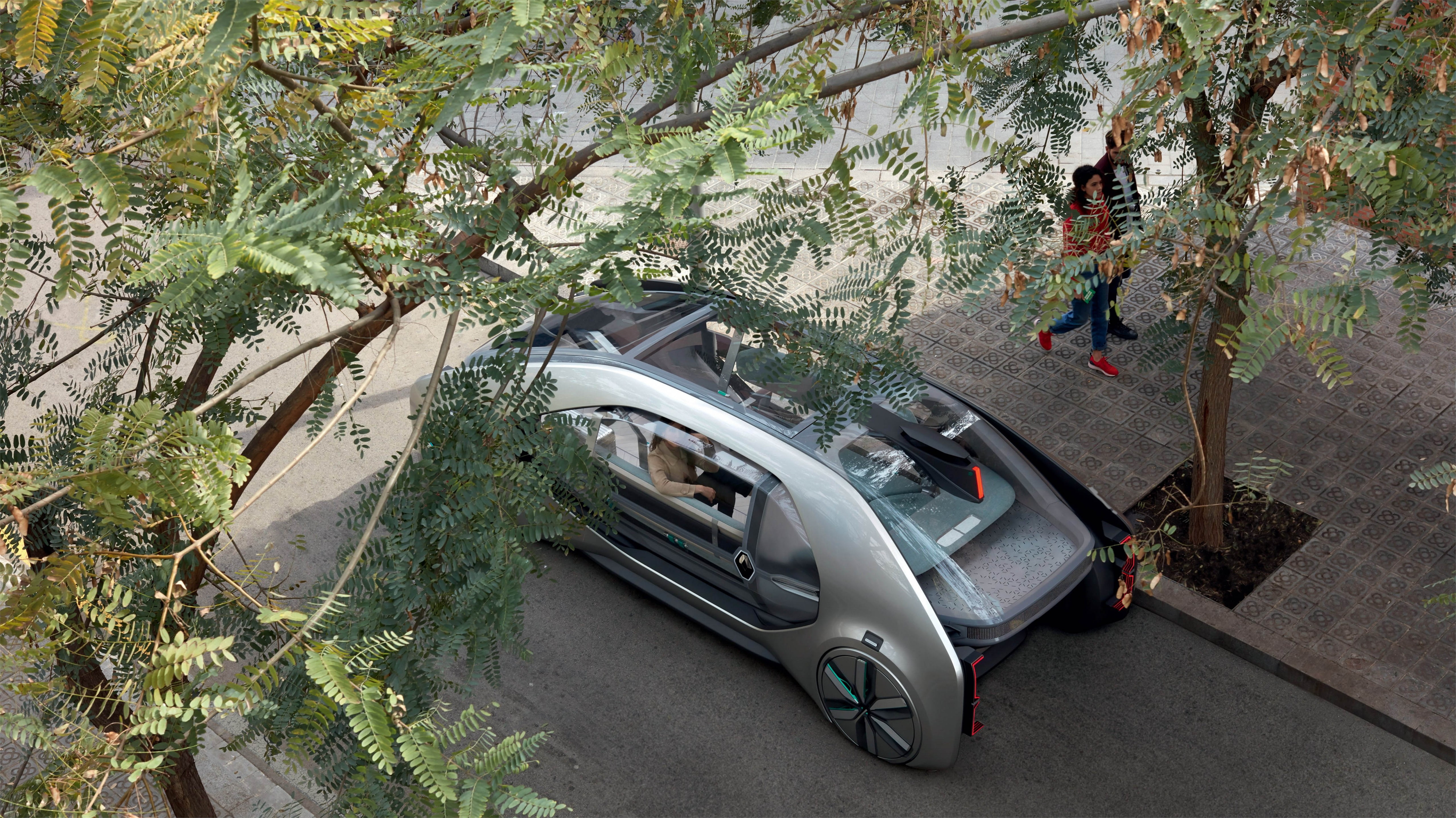 5K, electric cars, Renault EZ-GO, 5K, HD Wallpaper