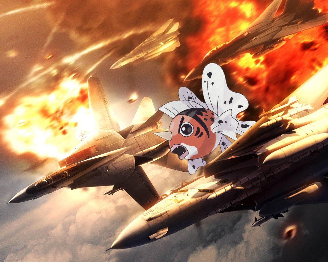 Seaking (Pokemon), Pokémon, 720P, HD Wallpaper