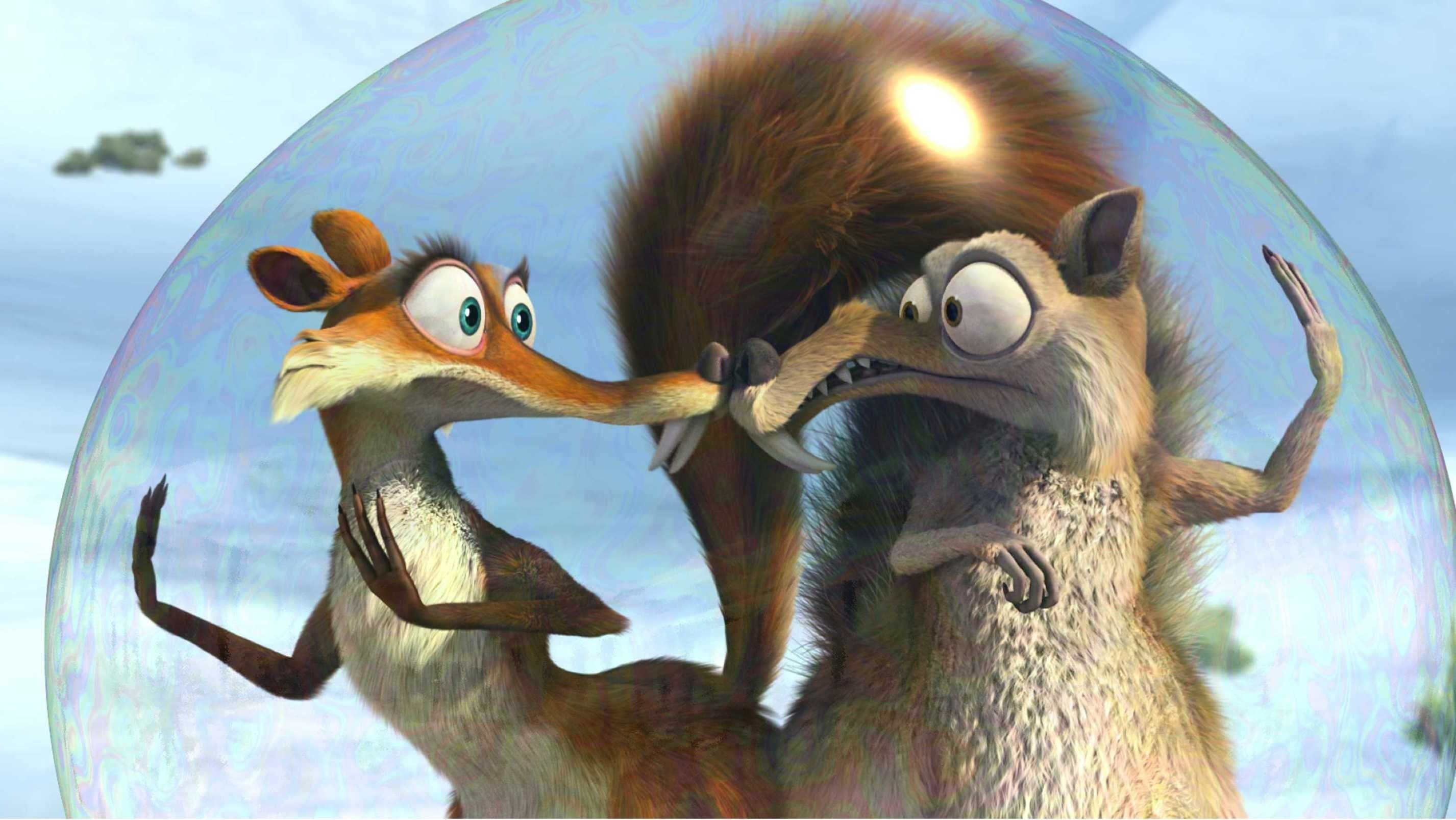 vertebrate, age, creativity, day, africa, cute, representation, cartoon, craft, sky, 2K, bubble, animal representation, characters, group of animals, Ice Age, HD Wallpaper