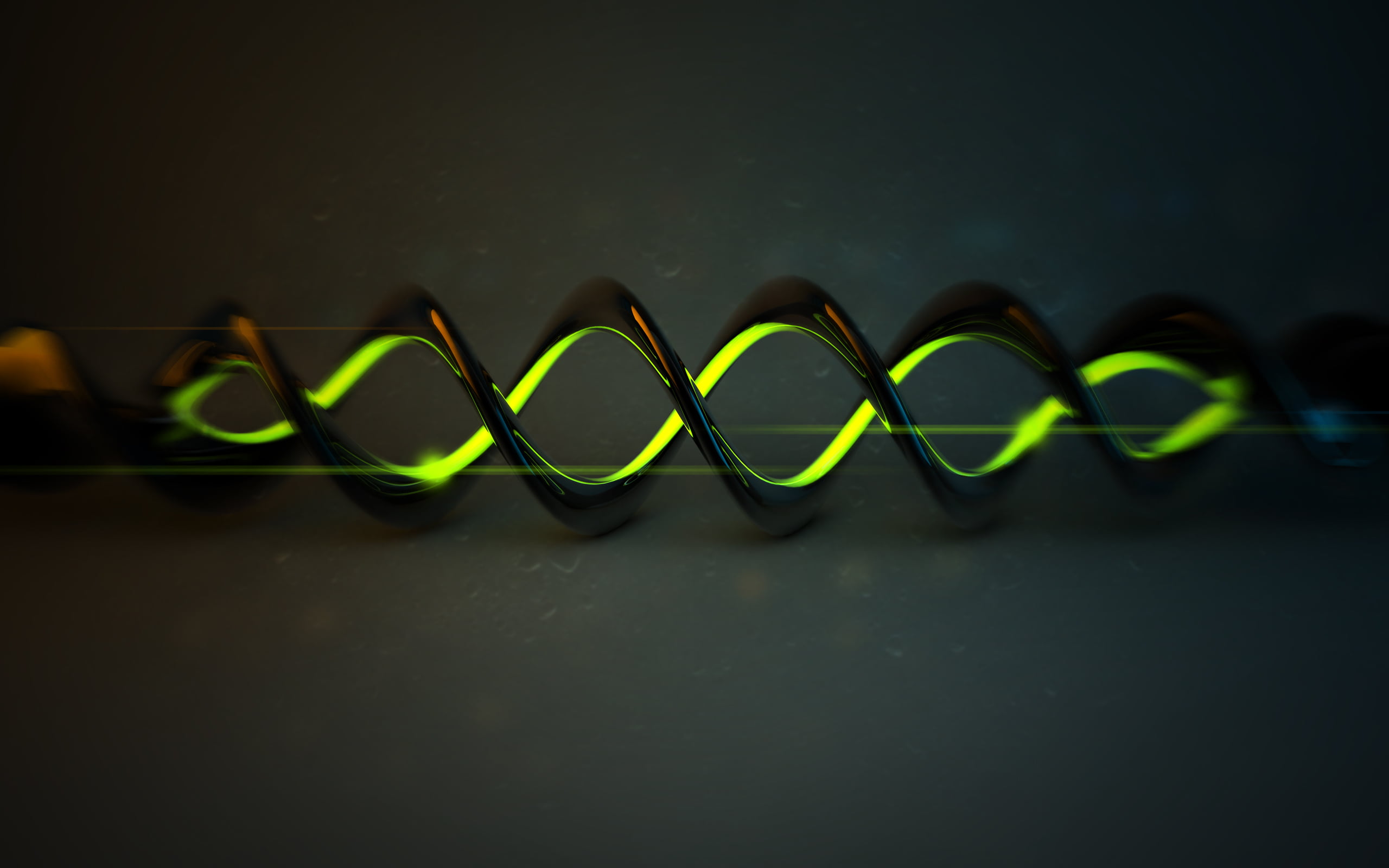 studio shot, black background, yellow, side by side, digital, western script, green color, chain, close-up, black, text, DNA, still life, night, HD Wallpaper