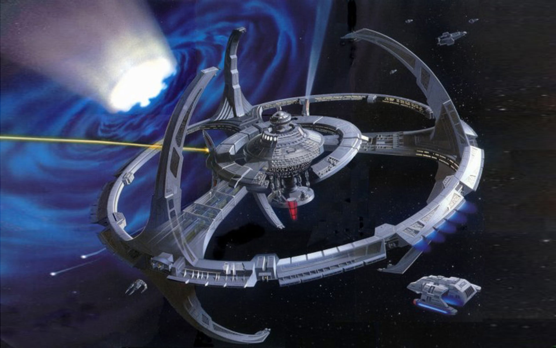 computer, traveling, colony, 1080P, mobile, hd, colonizer, desktop, spaceships, trek, phones, star, HD Wallpaper