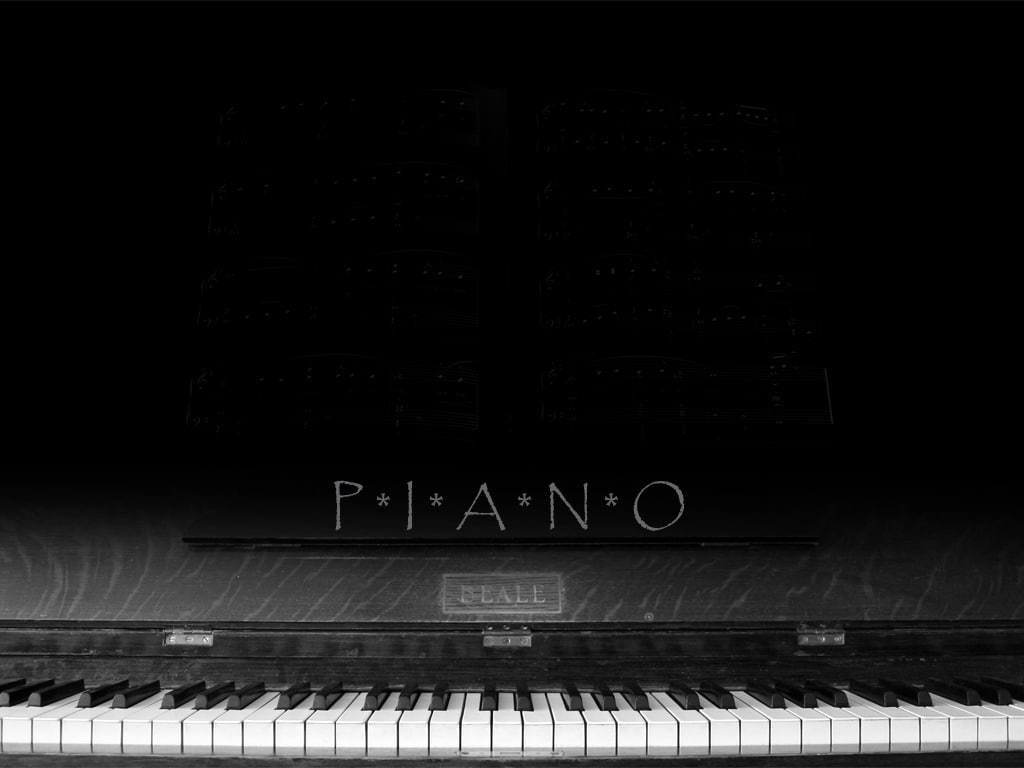 pianist, piano, black and white, 480P, music, HD Wallpaper