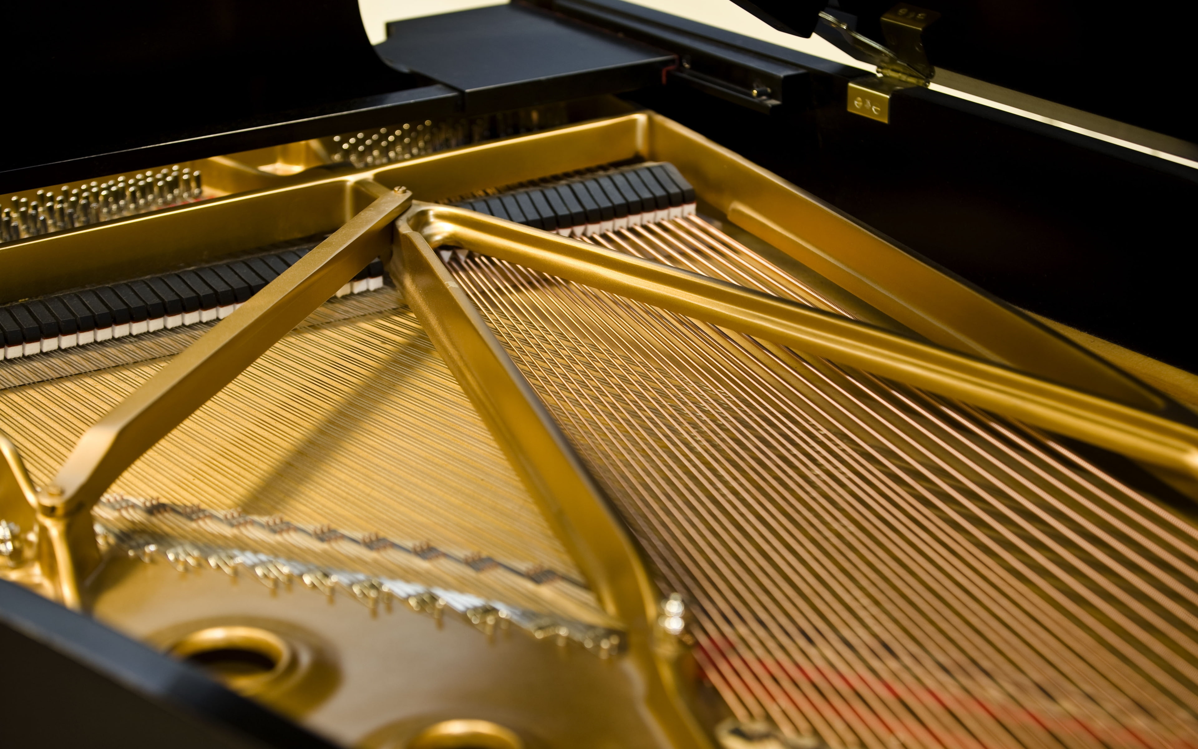 4K, steinway, piano, iron, plates, HD Wallpaper