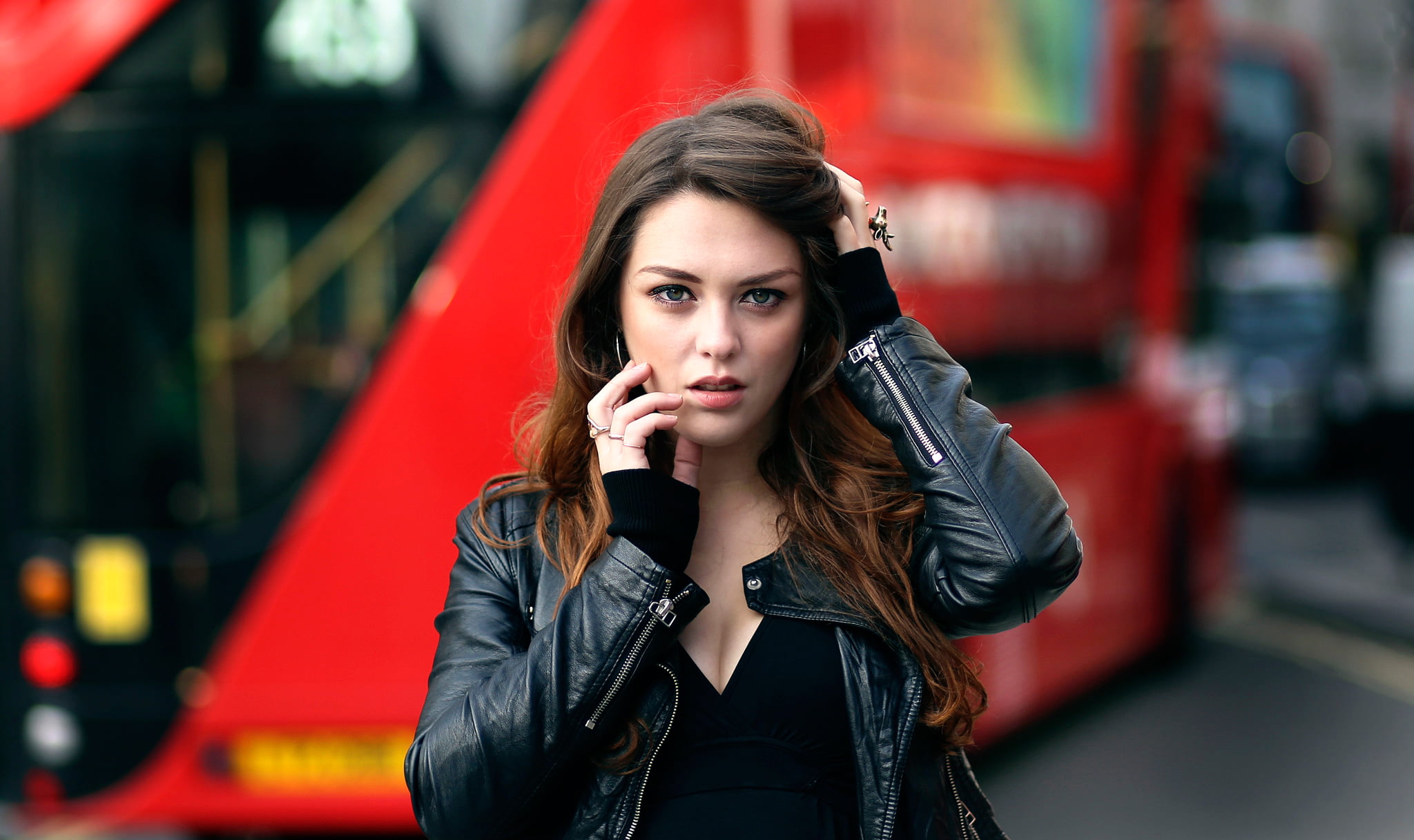 1080P, London photo-shoot-2, neckline, Weekly Imogen, look, the city, HD Wallpaper