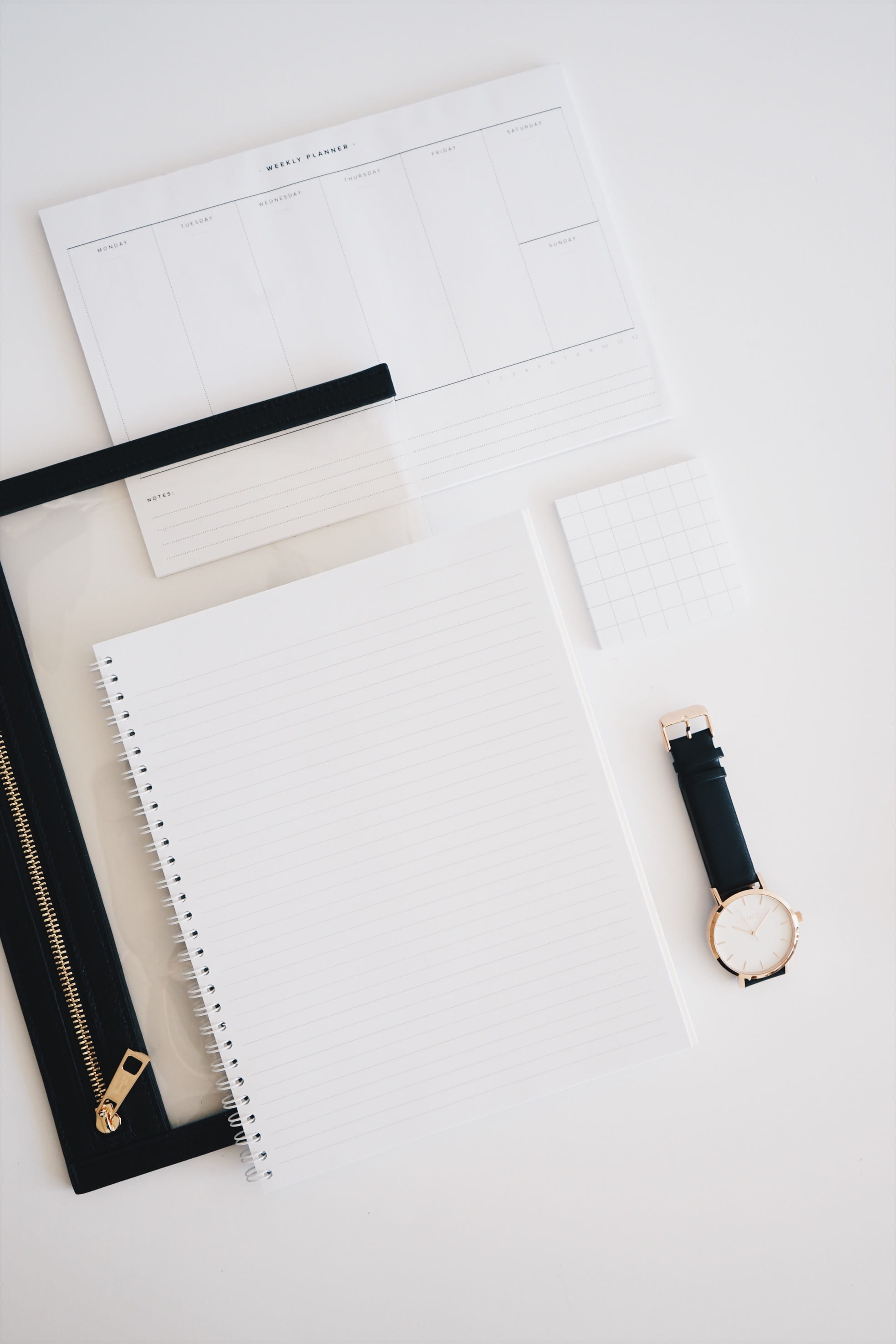 notebook, notes, empty, backgrounds, note Pad, desk, weekly, office, sheet, blank, white, calendar, pen, planner, flat lay, pencil, space, paper, flatlay, Phone HD Wallpaper