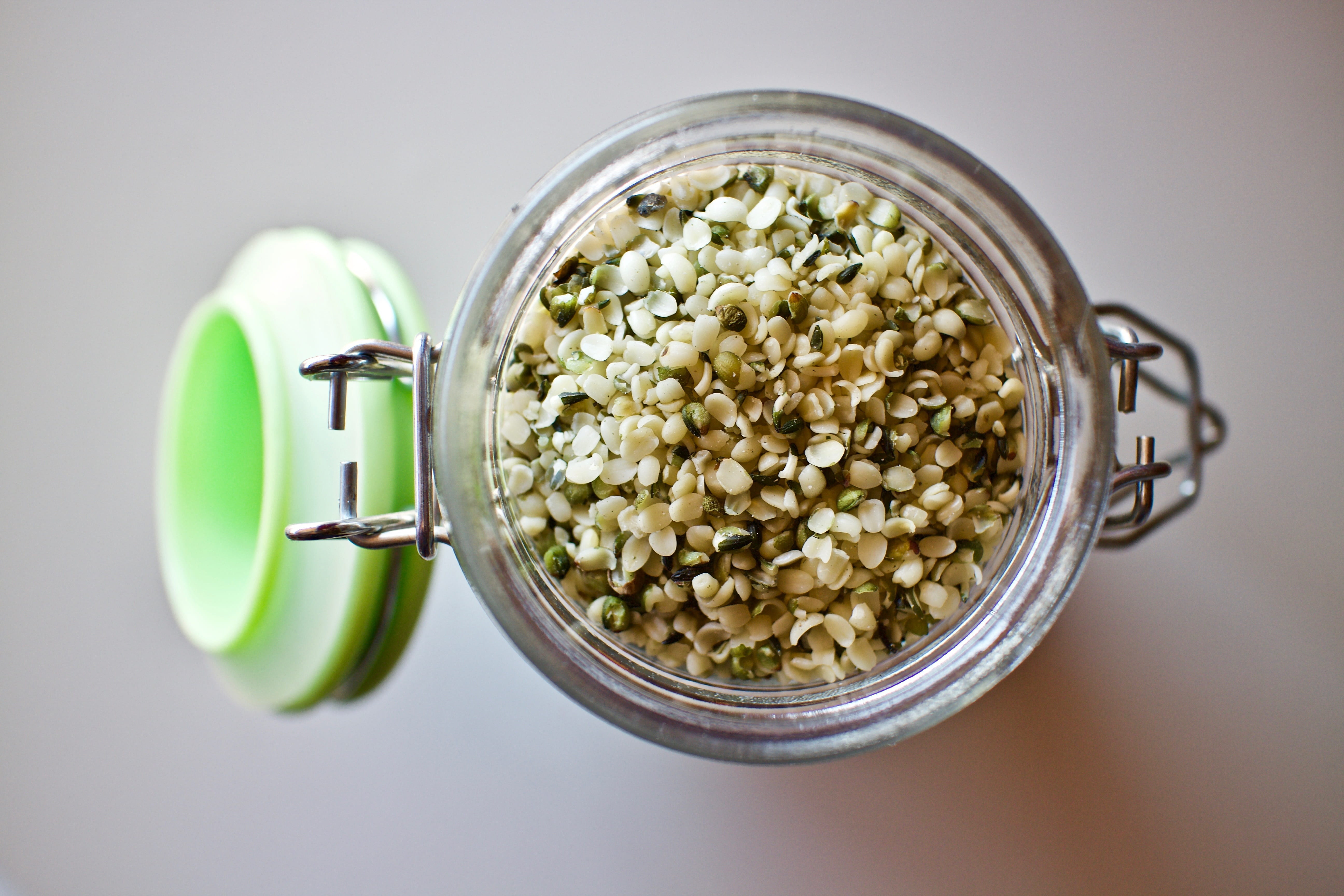 inside, nutrition, oatmeal, hemp seeds shelled, seeds, no people, health, gluten-, meal, omega6, close-up, dietary fiber, hemp seeds, clear, jar, nature, HD Wallpaper