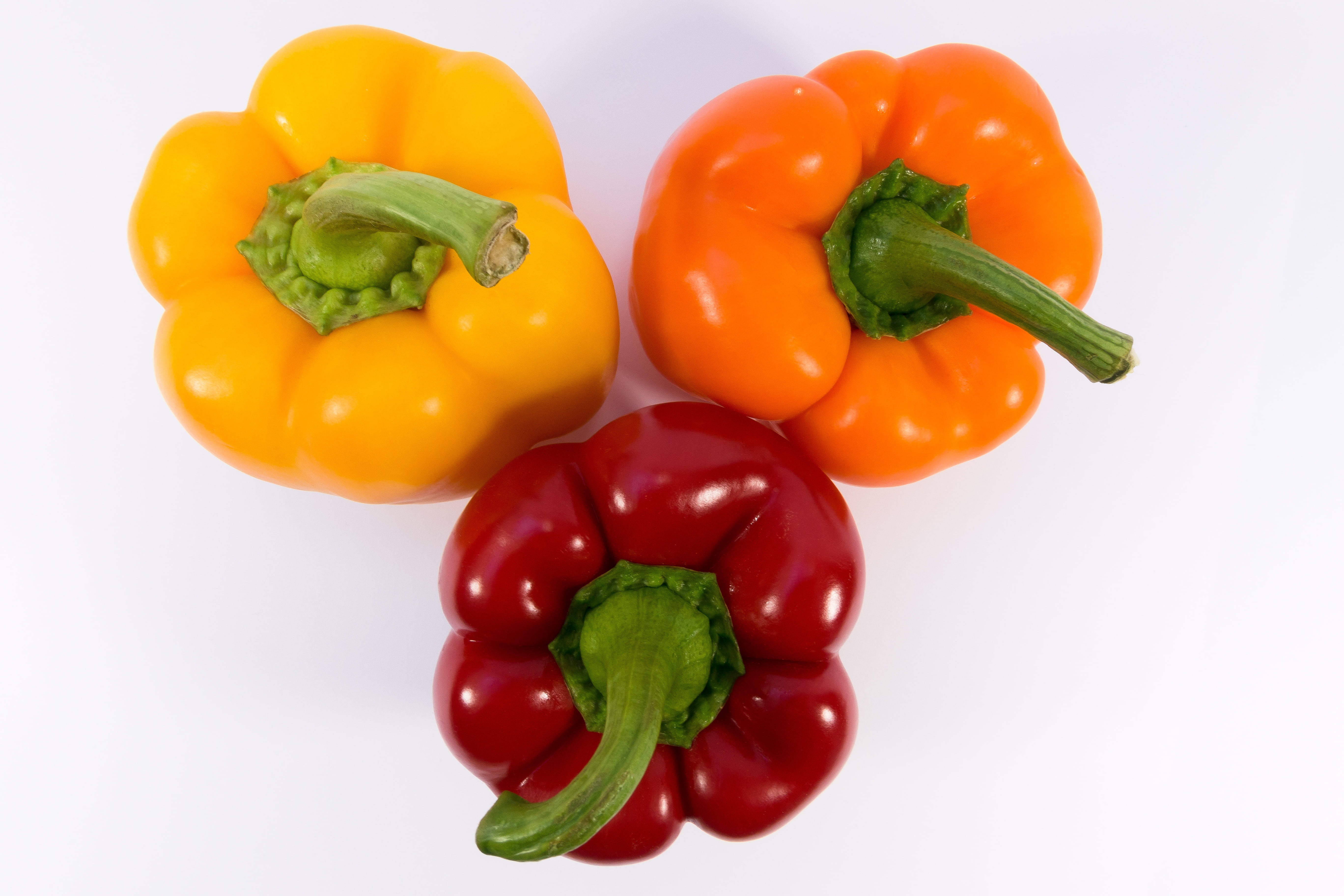 yellow, kitchen, delicious, indoors, food, no people, group of objects, paprika, orange, bell, pepper - vegetable, vegetarian food, close-up, multi colored, HD Wallpaper