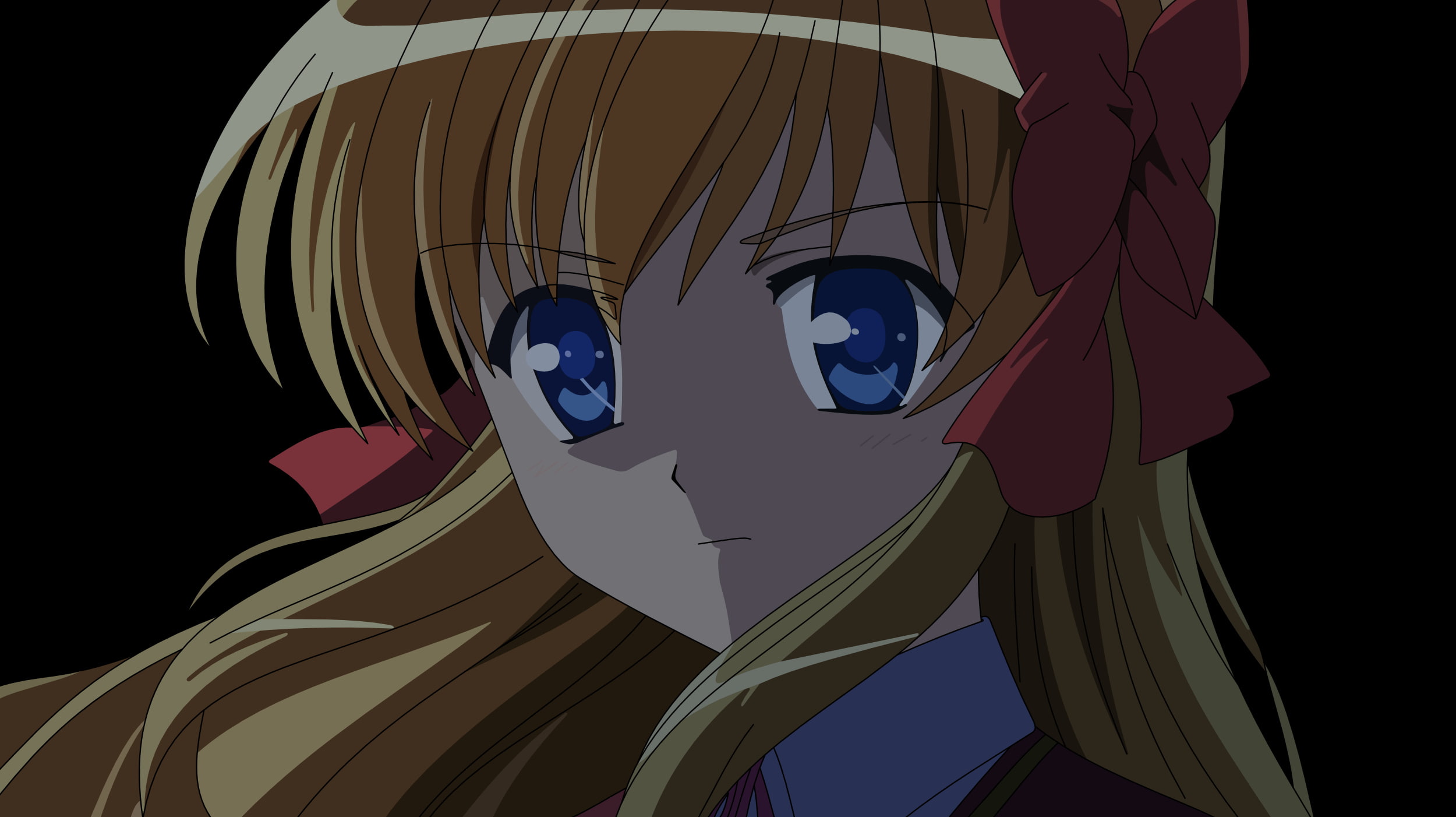 close, erika, transparent, vector, fortune, sendo, 1080P, arterial, HD Wallpaper