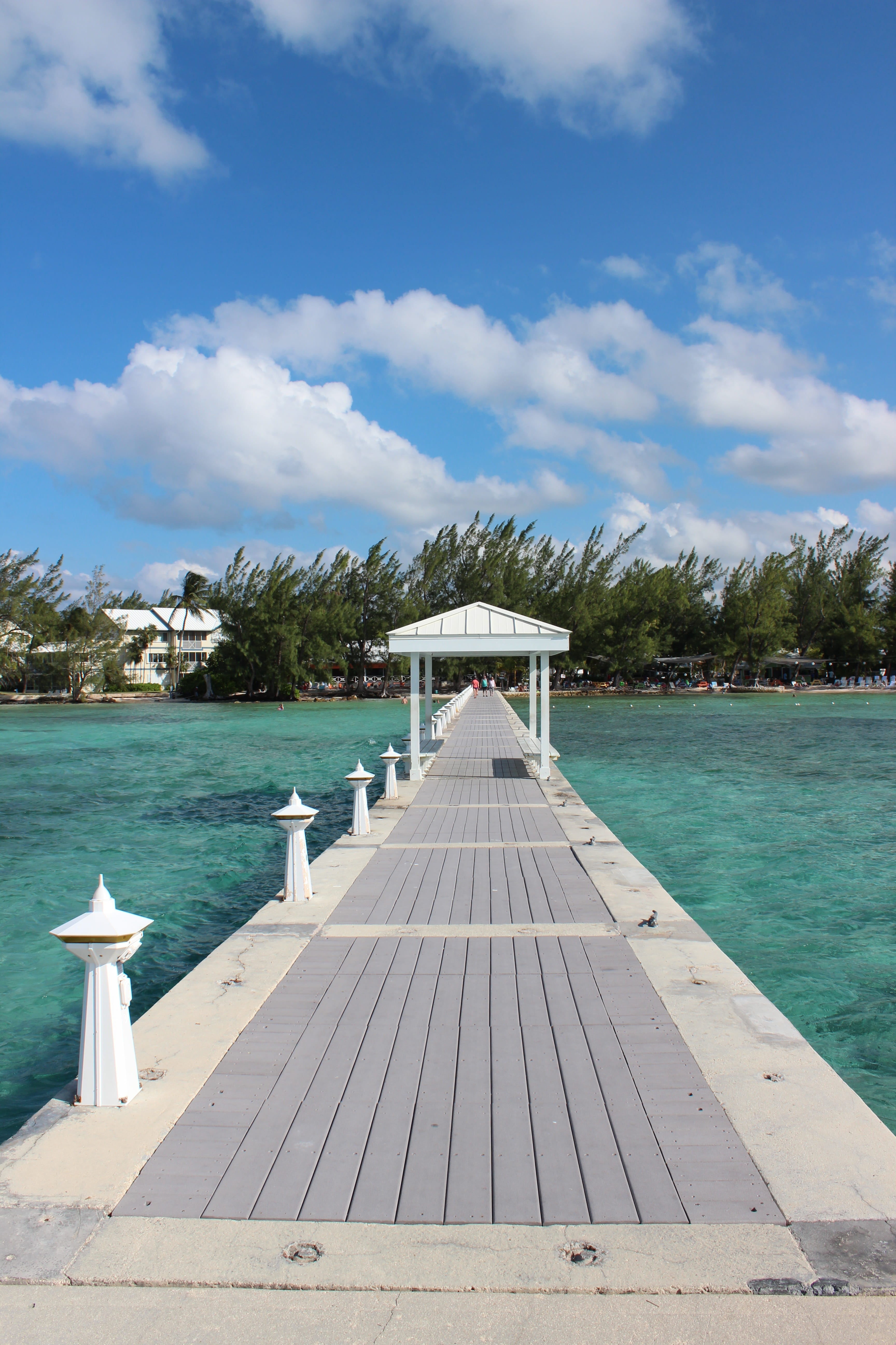 Rum, water, Point, pier, architecture, wood - material, caribbean, sea, built structure, tropical, travel destinations, landscape, cloud - sky, sky, beauty in nature, Phone HD Wallpaper