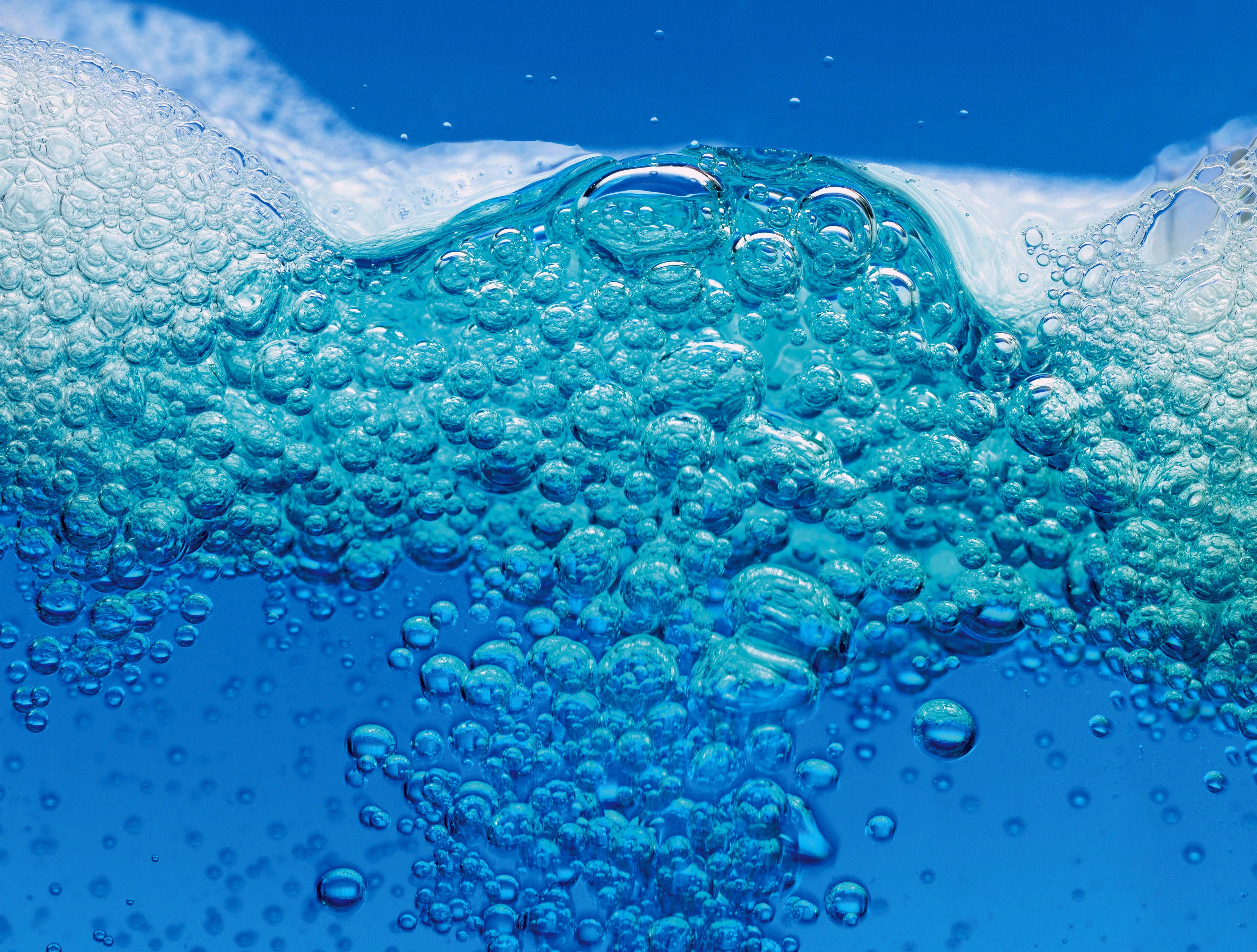 nature, drop, drops, no People, wet, waves, freshness, carbonated, sea, Water, clean, undersea, turquoise colored, foam, drink, motion, pattern, underwater, HD Wallpaper