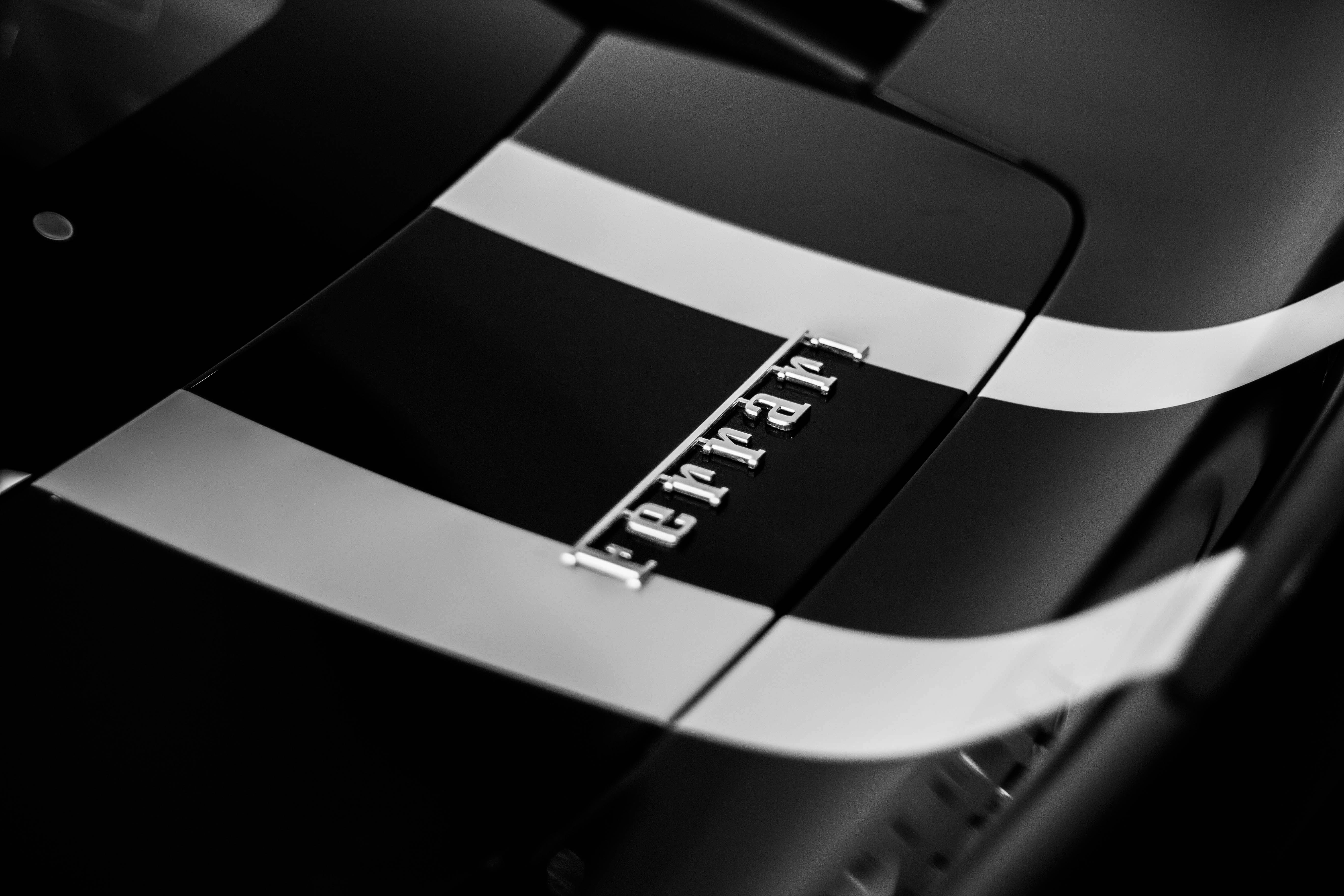 sportscar, static, style, ferrari, 5K, arts culture and entertainment, show, projection, automotive, still life, film, speed, mechanical, technology, race, HD Wallpaper