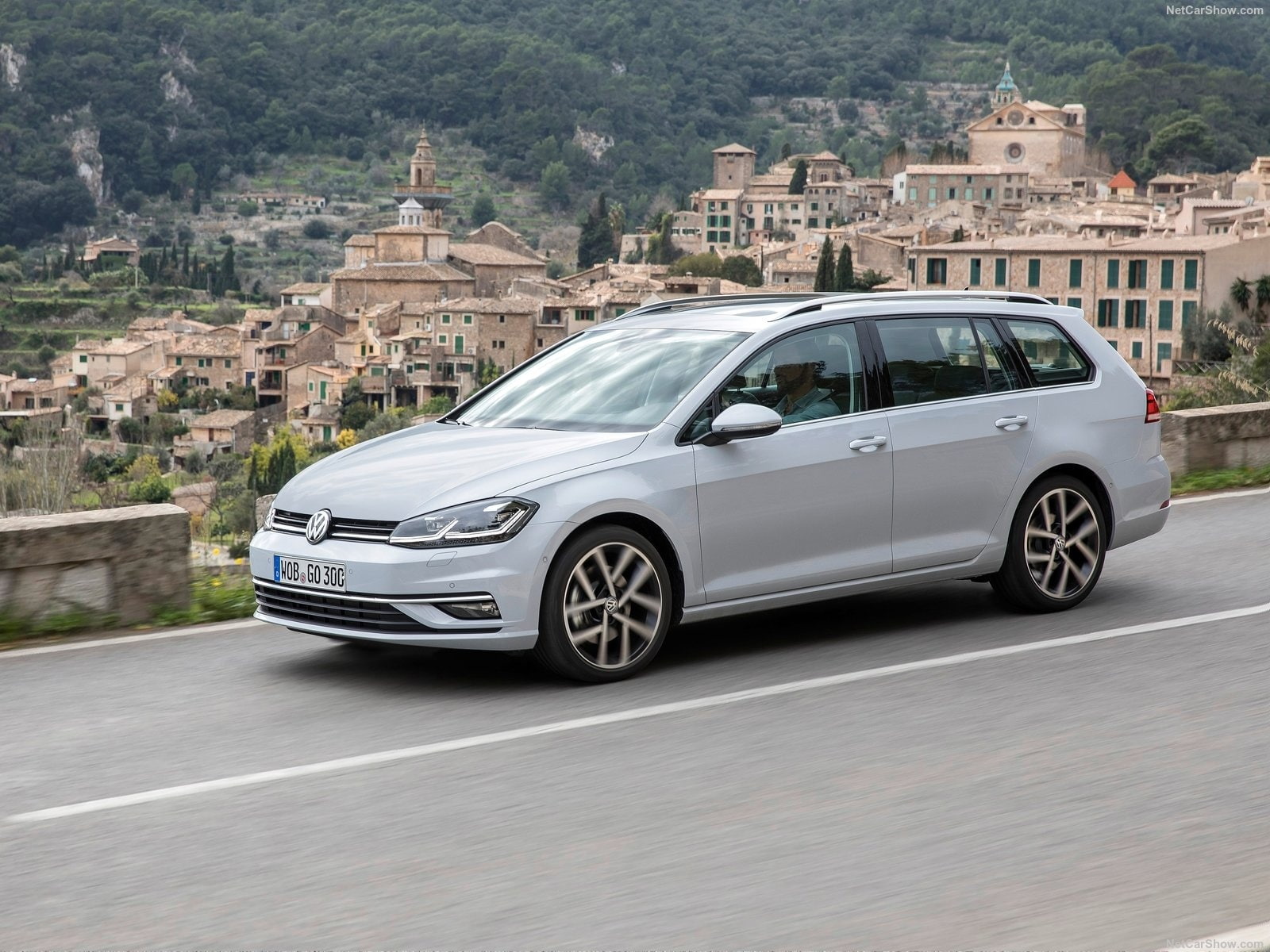 2017, volkswagen, 720P, cars, wagon, variant, golf, HD Wallpaper