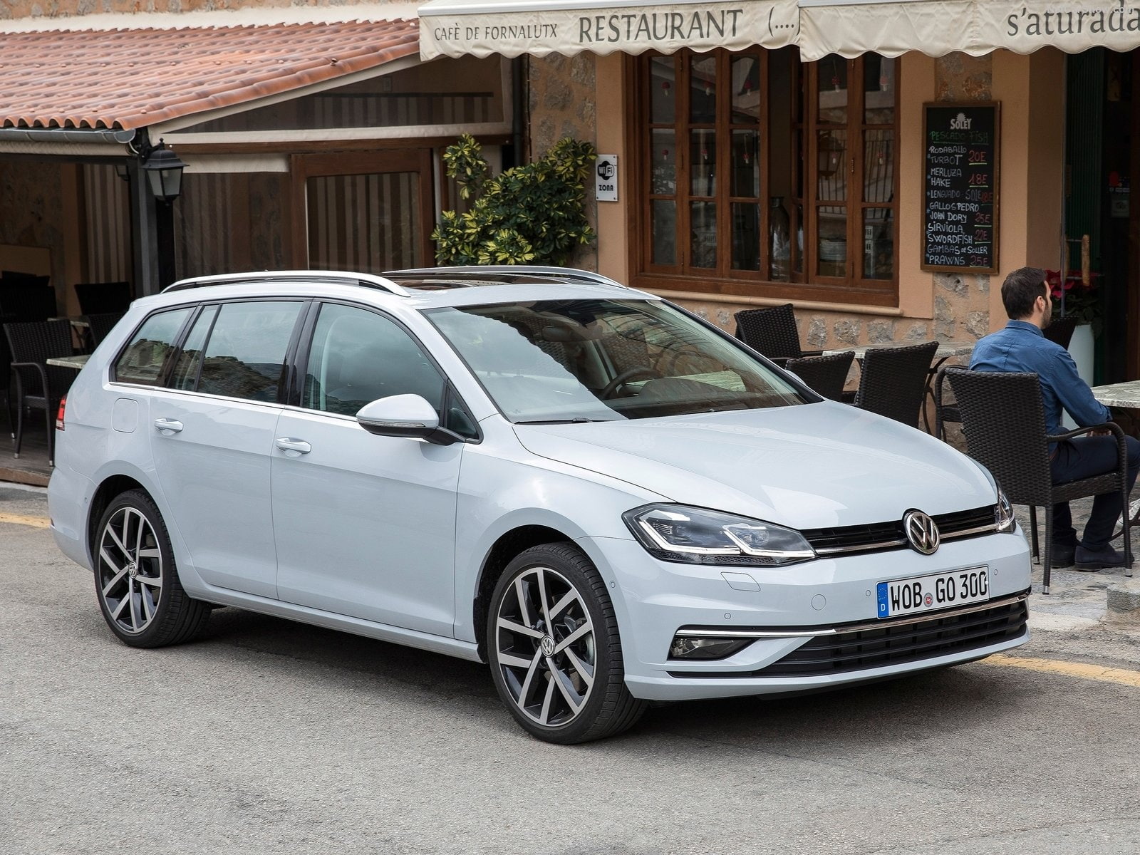cars, 2017, volkswagen, variant, 720P, wagon, golf, HD Wallpaper