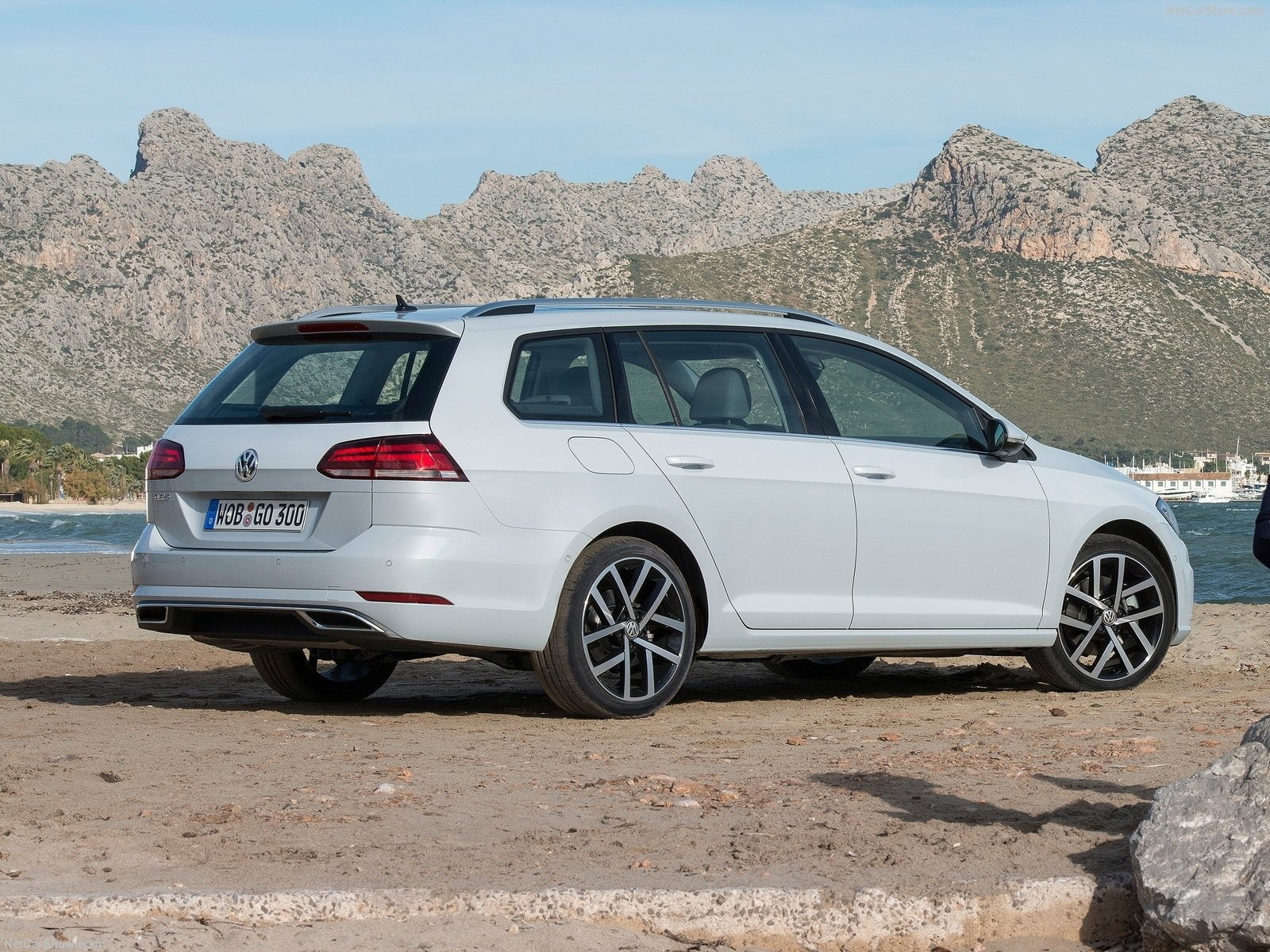 cars, wagon, 720P, variant, volkswagen, golf, 2017, HD Wallpaper
