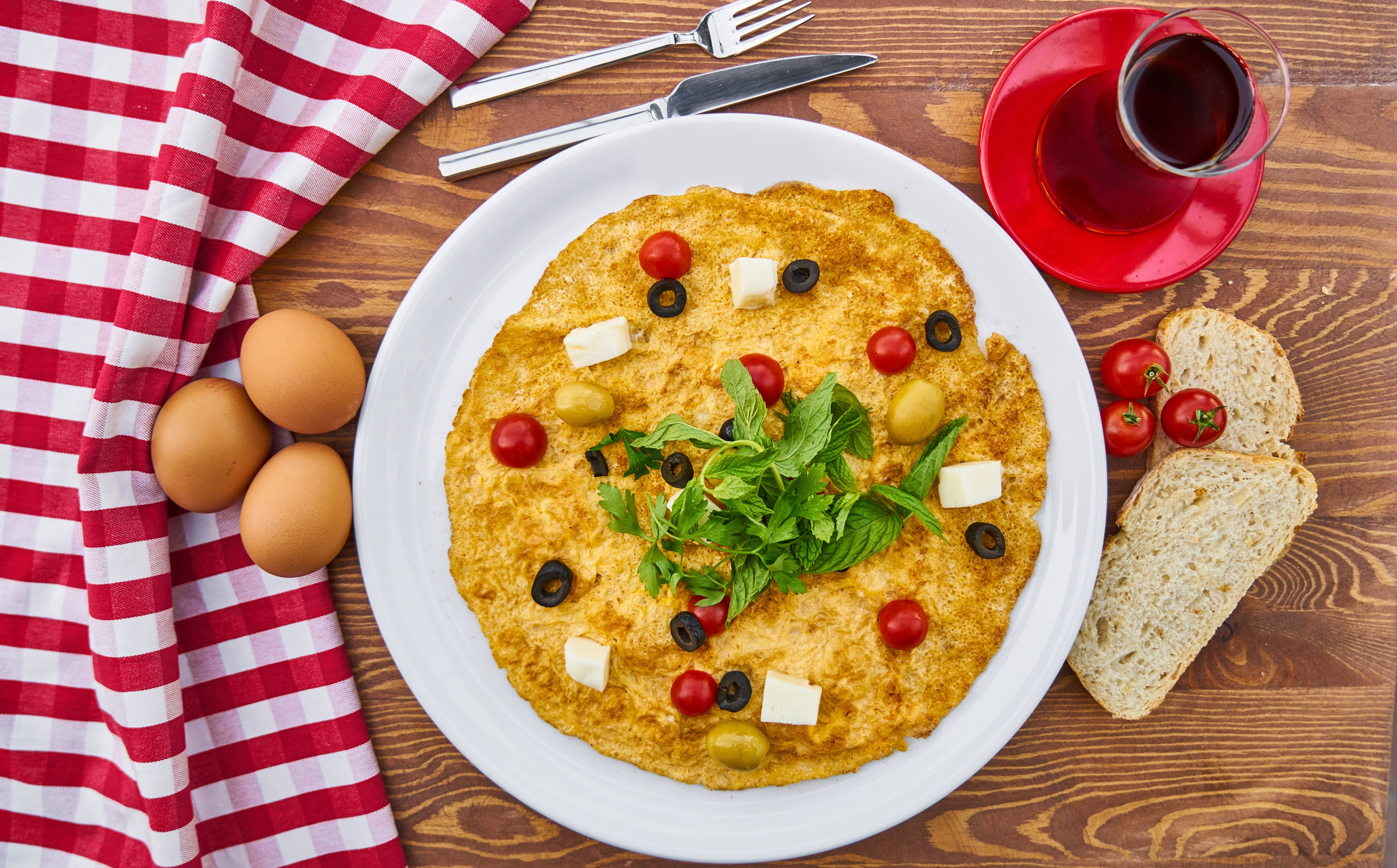Table, cheese, Morning, delicious, Gourmet, healthyeating, fruit, 8K, tomato sauce, Food, Food and Drink, freshness, Breakfast, red, nutrition, no people, HD Wallpaper