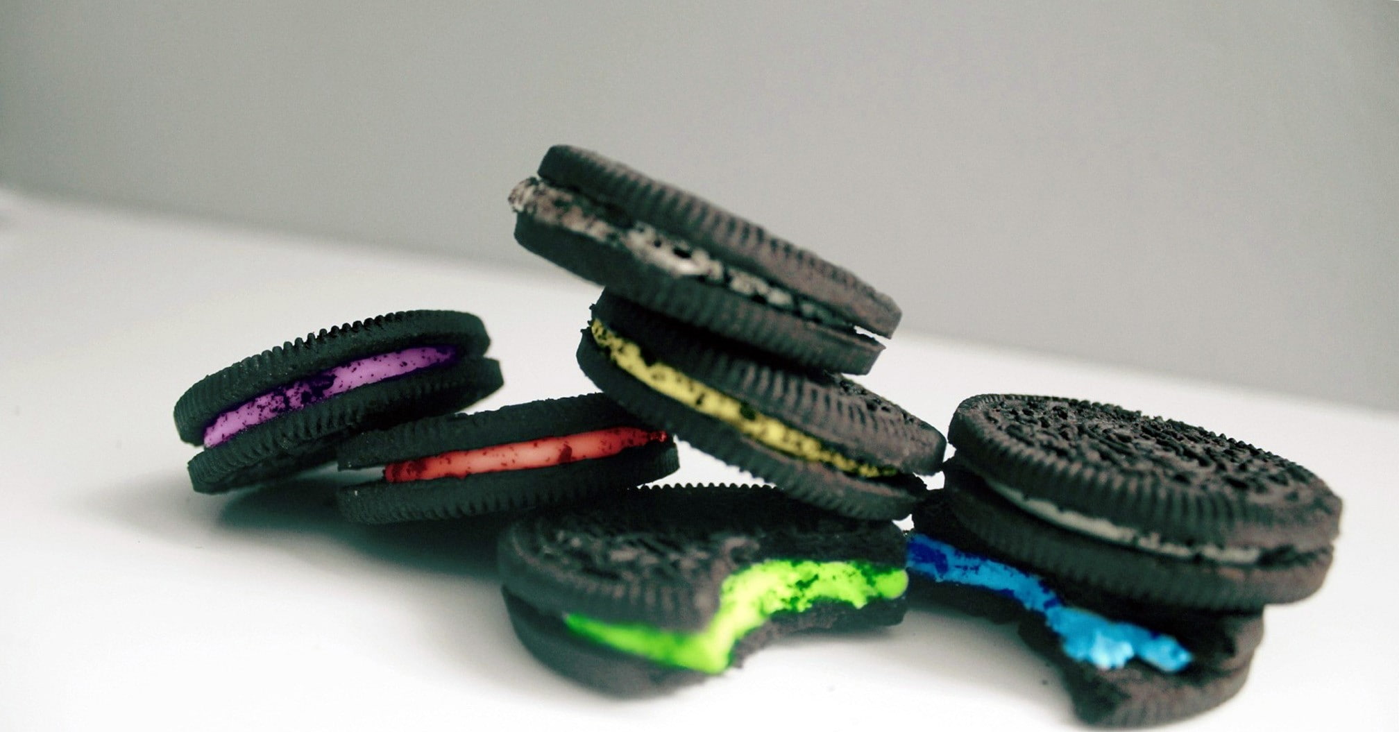black color, man made, sport, variation, multicolor cookies oreo background, close-up, shoe, textile, no people, wheel, choice, pair, green color, selective focus, HD Wallpaper