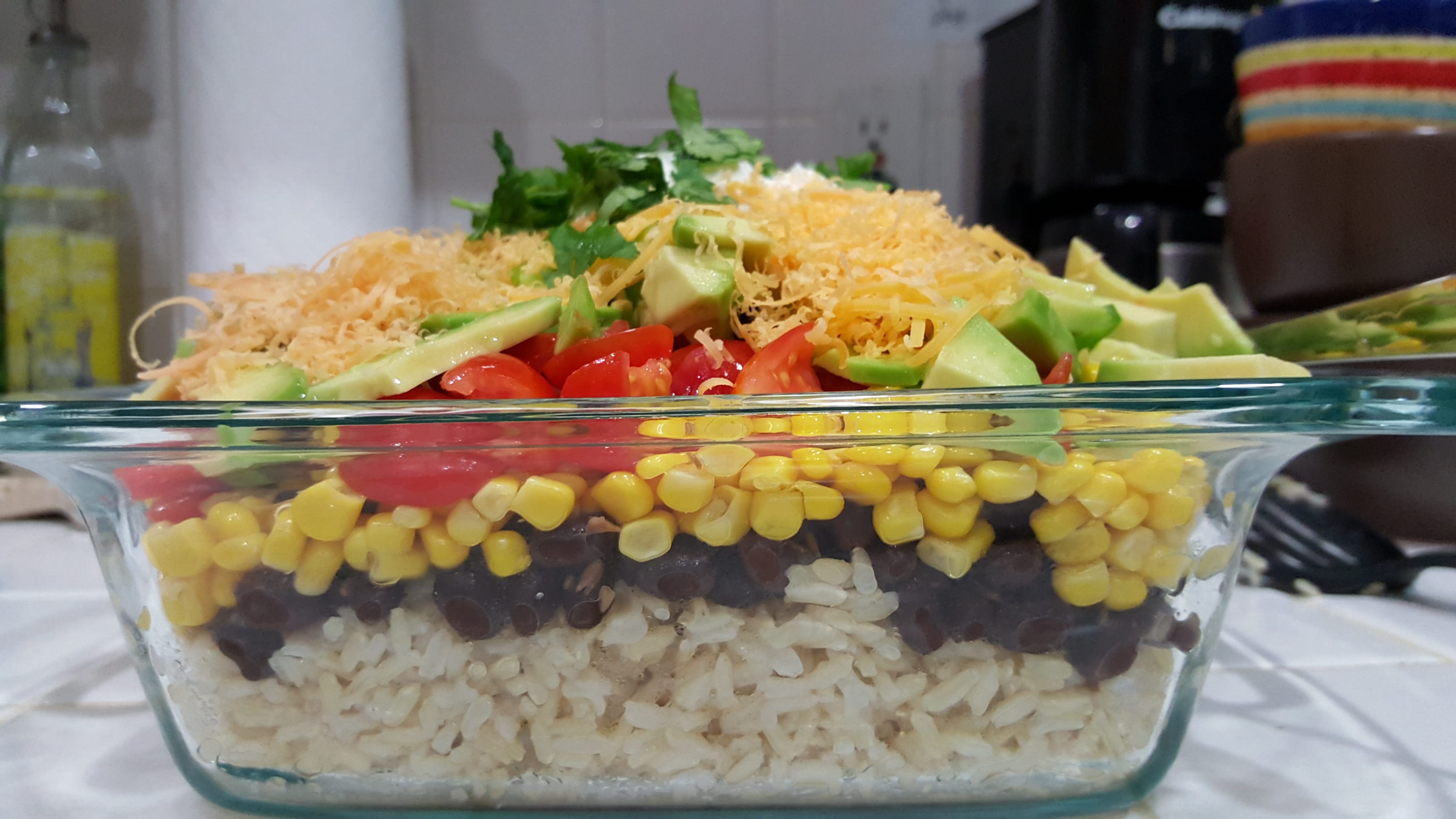 indoors, fruit, Avocado, black beans, mexico, healthy eating, jalapeno, vegetables, nutrition, focus on foreground, no people, rice, Mexican, flavor, yellow, HD Wallpaper