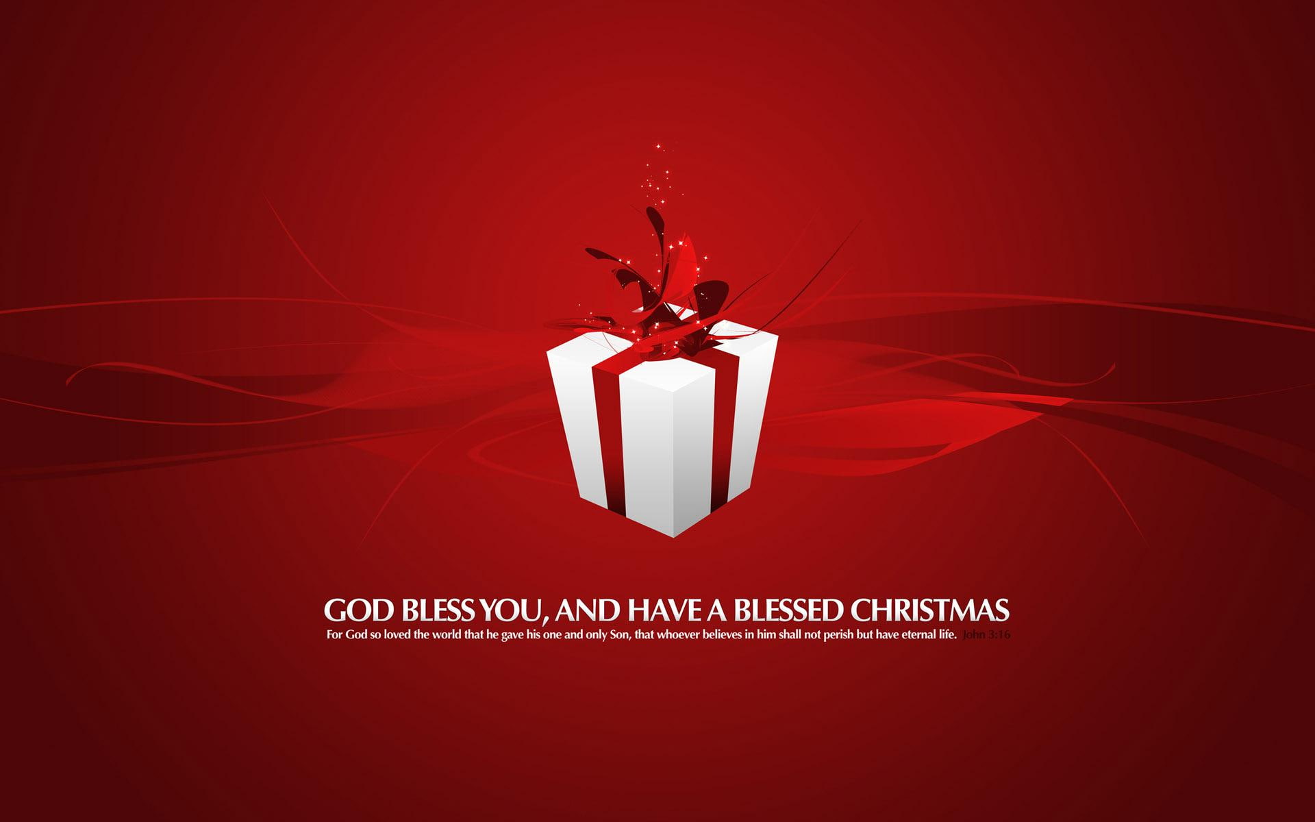 god, gifts, christmas, bless, 1080P, HD Wallpaper