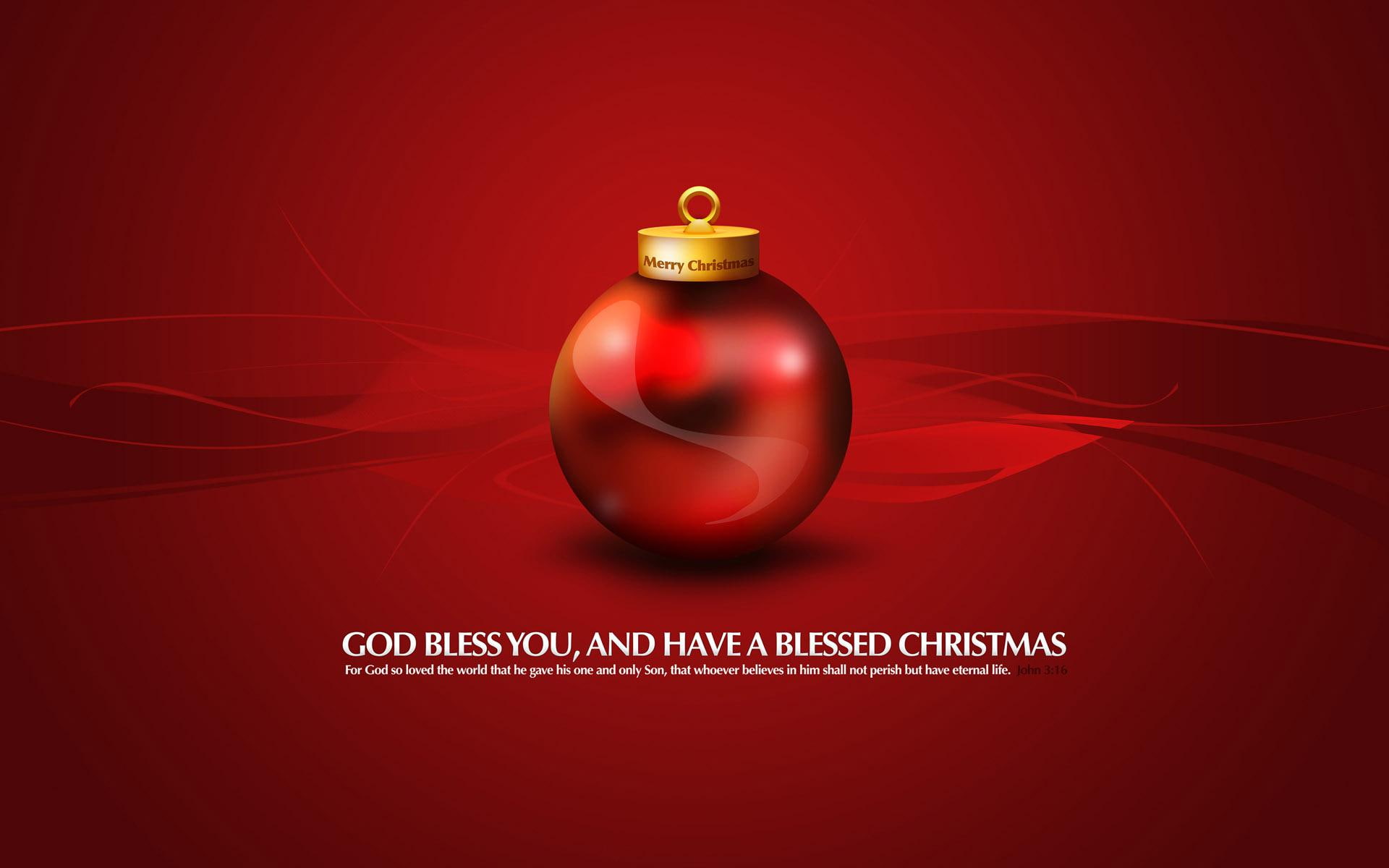 christmas, chirstmas, bless, god, 1080P, merry, HD Wallpaper