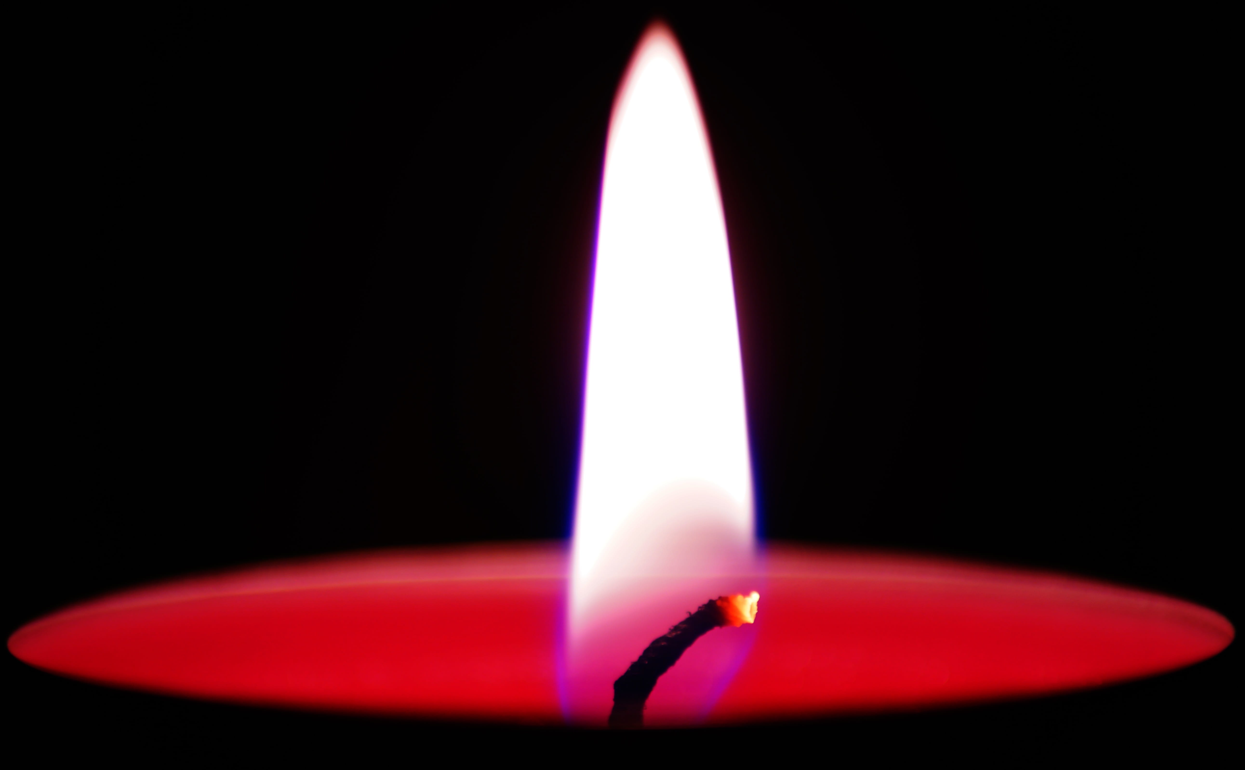 dark, light, hot, evening, lit, fire - natural phenomenon, no people, indoors, illuminated, burnt, night, flame, burn, insubstantial, blur, single object, HD Wallpaper