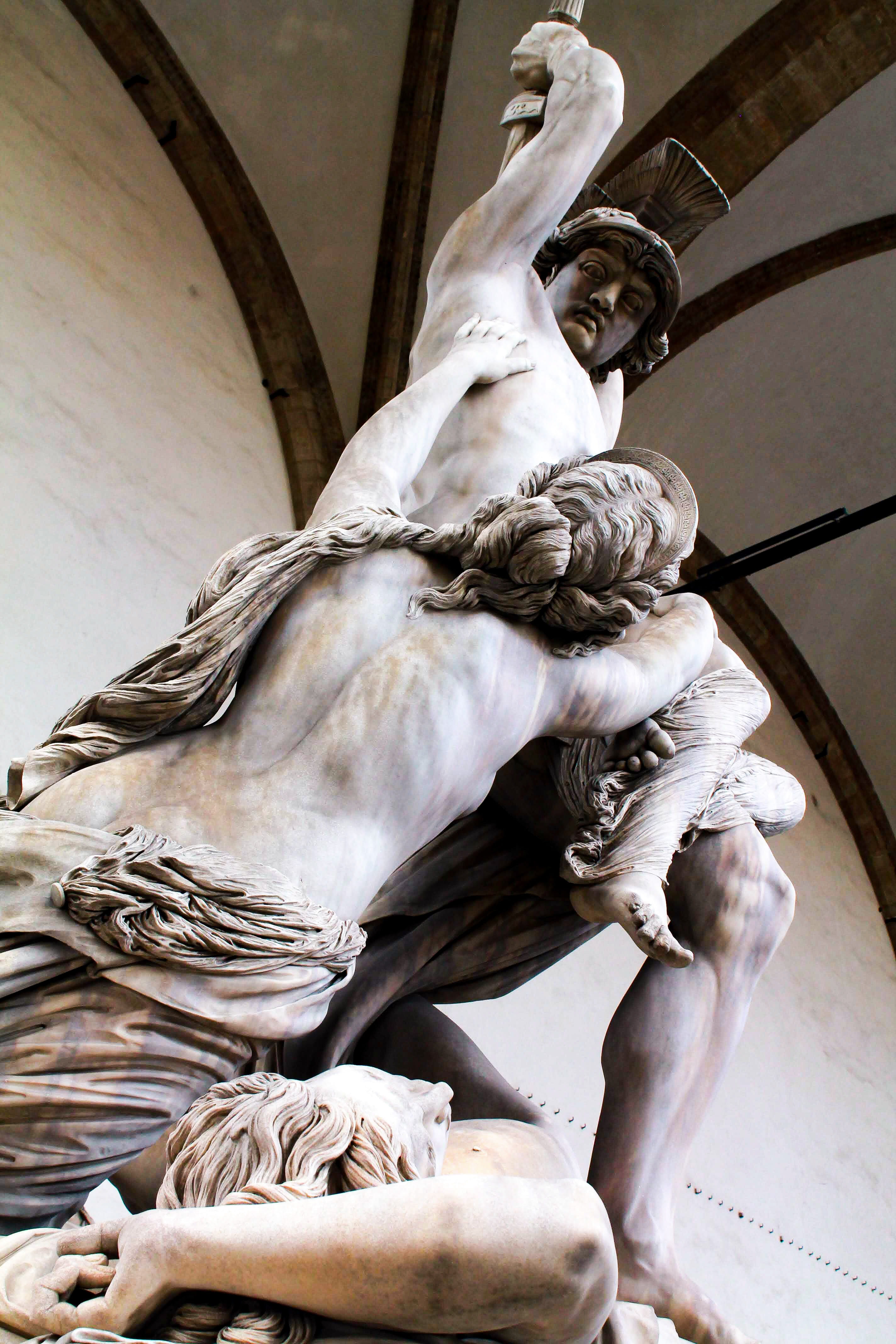 old, art gallery, male likeness, 4K, swordfight, museum, italy, artistic, carving - craft product, greek art, cityscape, detail, warrior, italy, history, Phone HD Wallpaper