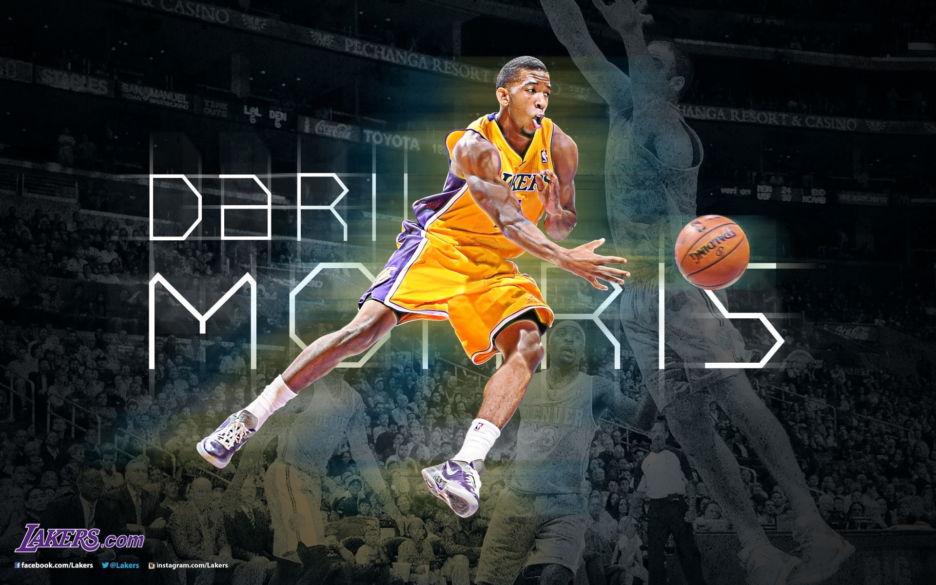 angeles, los, vitality, playing, lakers, two people, adult, morris, seaso, basketball - ball, clothing, full length, motion, basketball player, ball, sport, HD Wallpaper