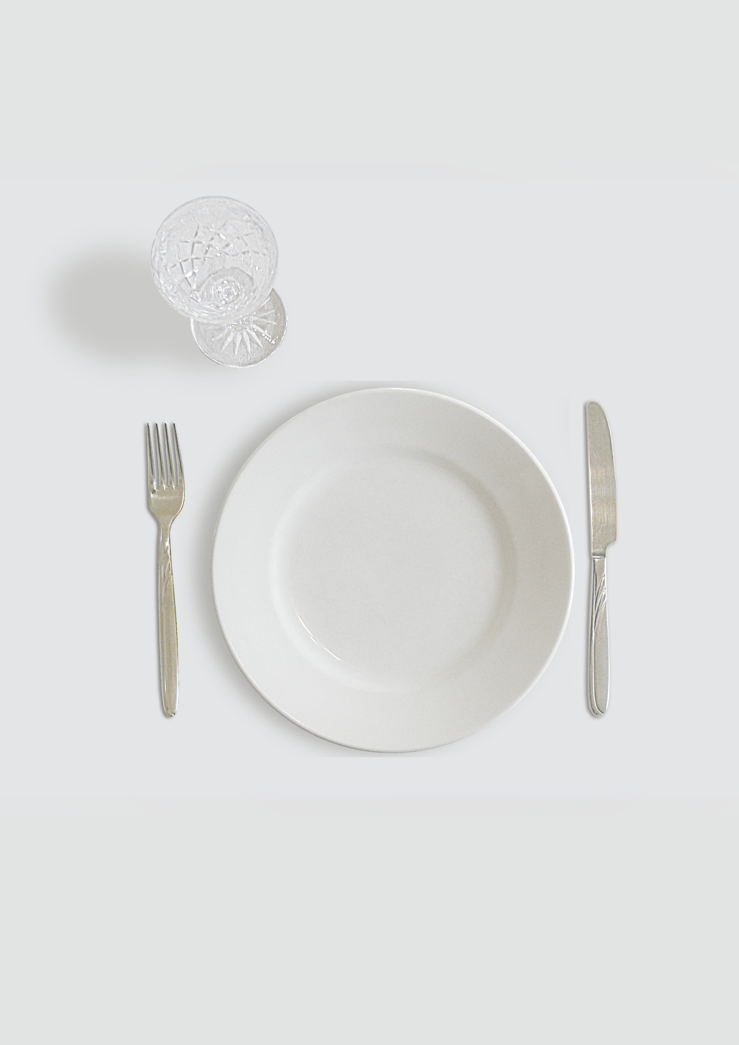 round, butter, dishes, kitchen Utensil, knife, high angle view, clear, household equipment, 2K, no People, meal, studio shot, white background, copy space, Phone HD Wallpaper