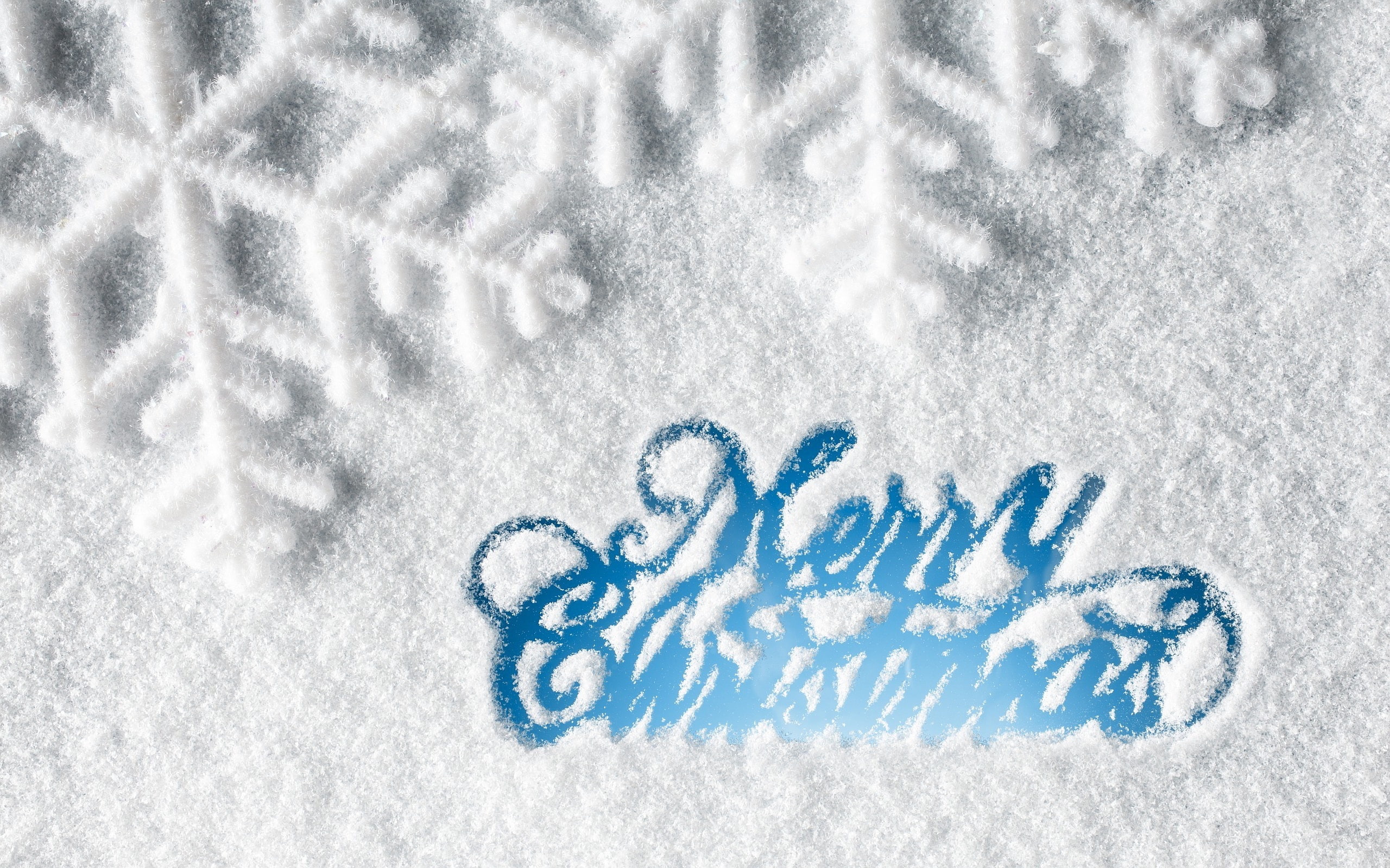merry, christmas, merry christmas, snow, 2K, HD Wallpaper