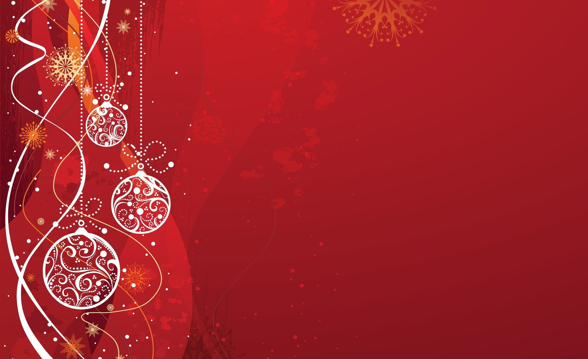 christmas decoration, Holidays, three, baubles, dew, vulnerability, decoration, water, spider web, fragility, red, holiday, 1080P, close-up, white, nature, HD Wallpaper