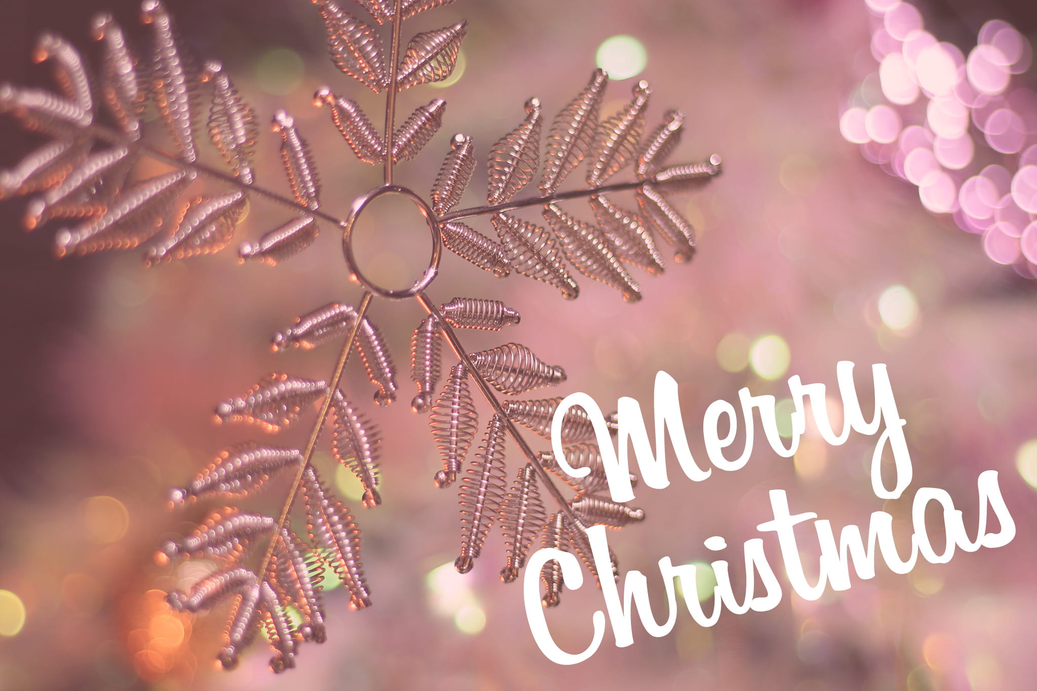 celebration, light - natural phenomenon, merry, event, text, illuminated, christmas ornament, snowflake, defocused, christmas, backgrounds, 1080P, season, HD Wallpaper