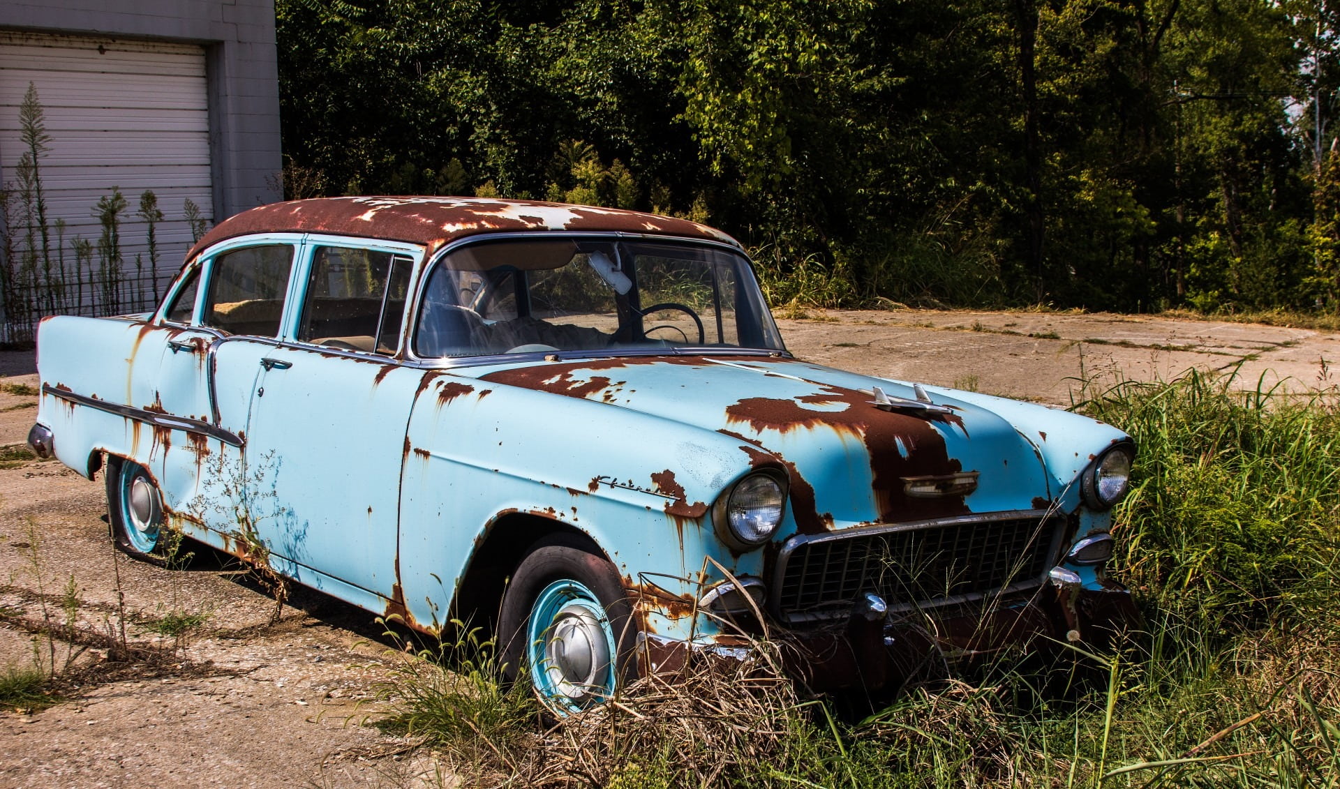 old-fashioned, old, day, rusty, motor vehicle, rural decay, rural, damaged, no people, run-down, land, antique, plant, decline, metal, obsolete, abandoned, HD Wallpaper