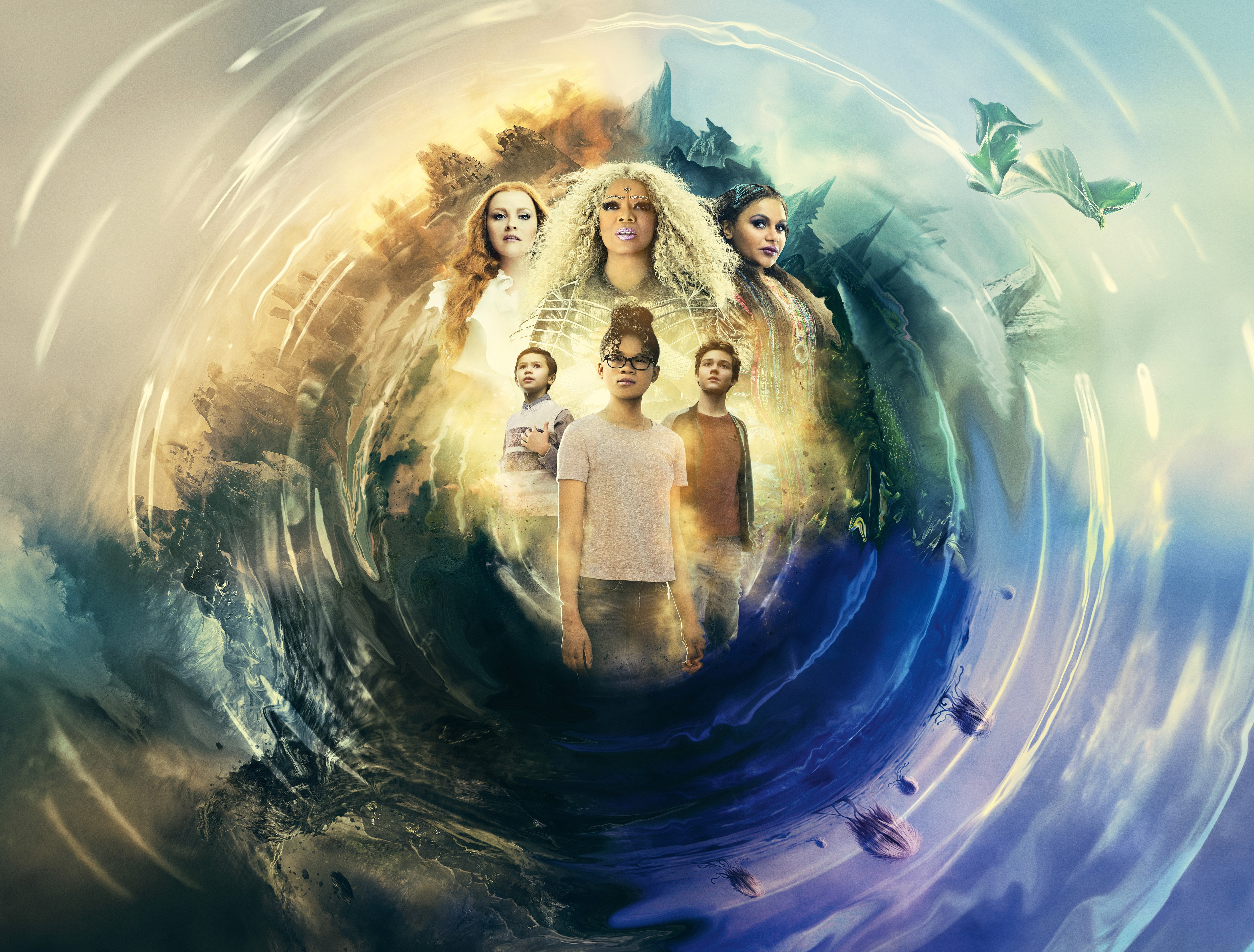 Ava DuVernay, 4K, 5K, 2018, Oprah Winfrey, Reese Witherspoon, A Wrinkle in Time, HD Wallpaper