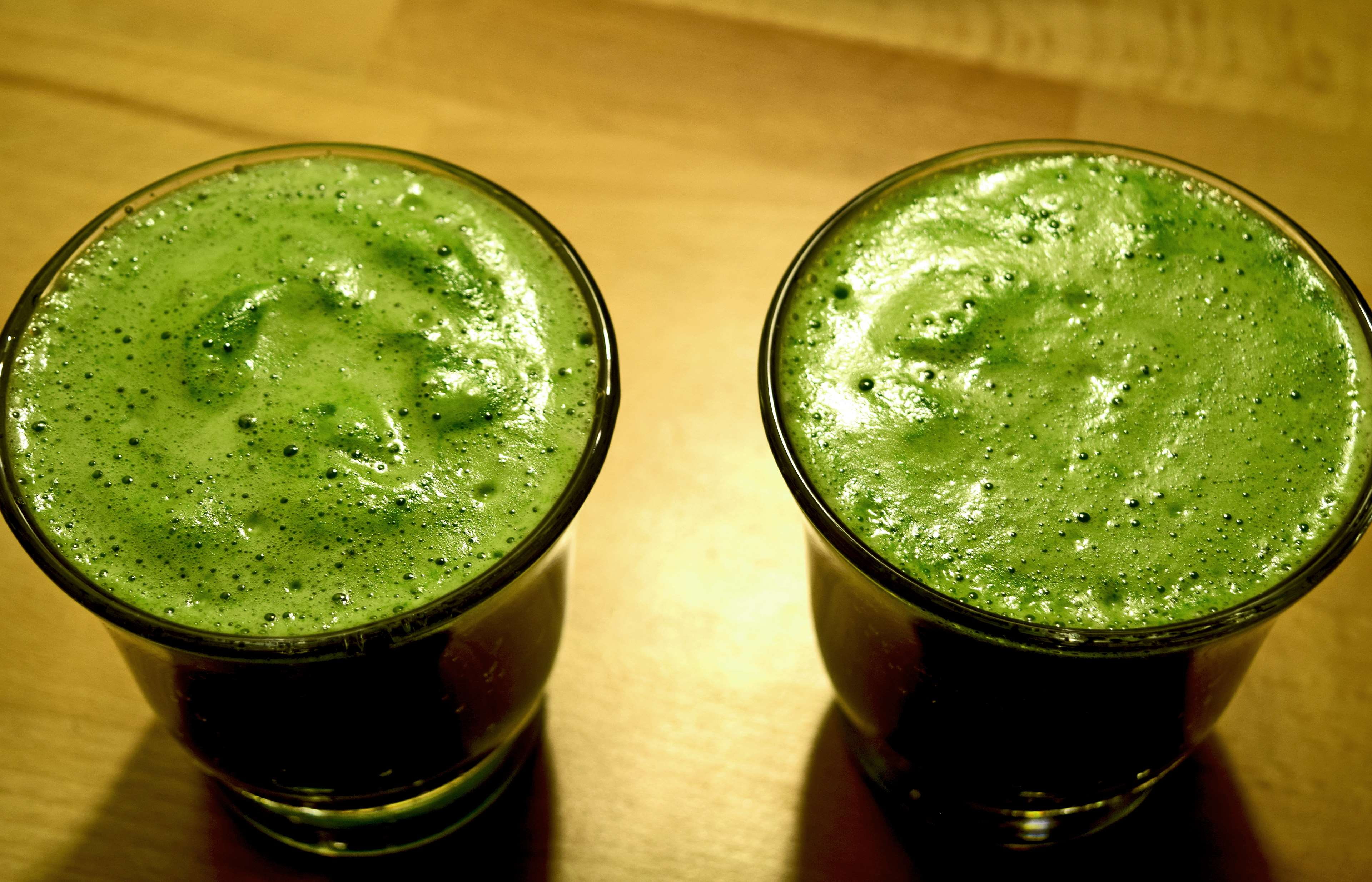 refreshment, dieting, healthy eating, indoors, focus on foreground, green madness, kale, still life, table, drinking glass, close-up, food, household equipment, HD Wallpaper