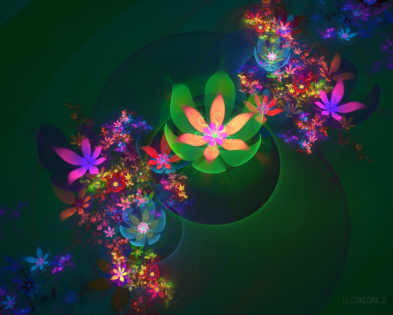 illuminated, flower arrangement, assorted, springtime, no people, flower, flying, bright, flowers, nature, day, illustration, bulk flowers, fragility, flower head, HD Wallpaper