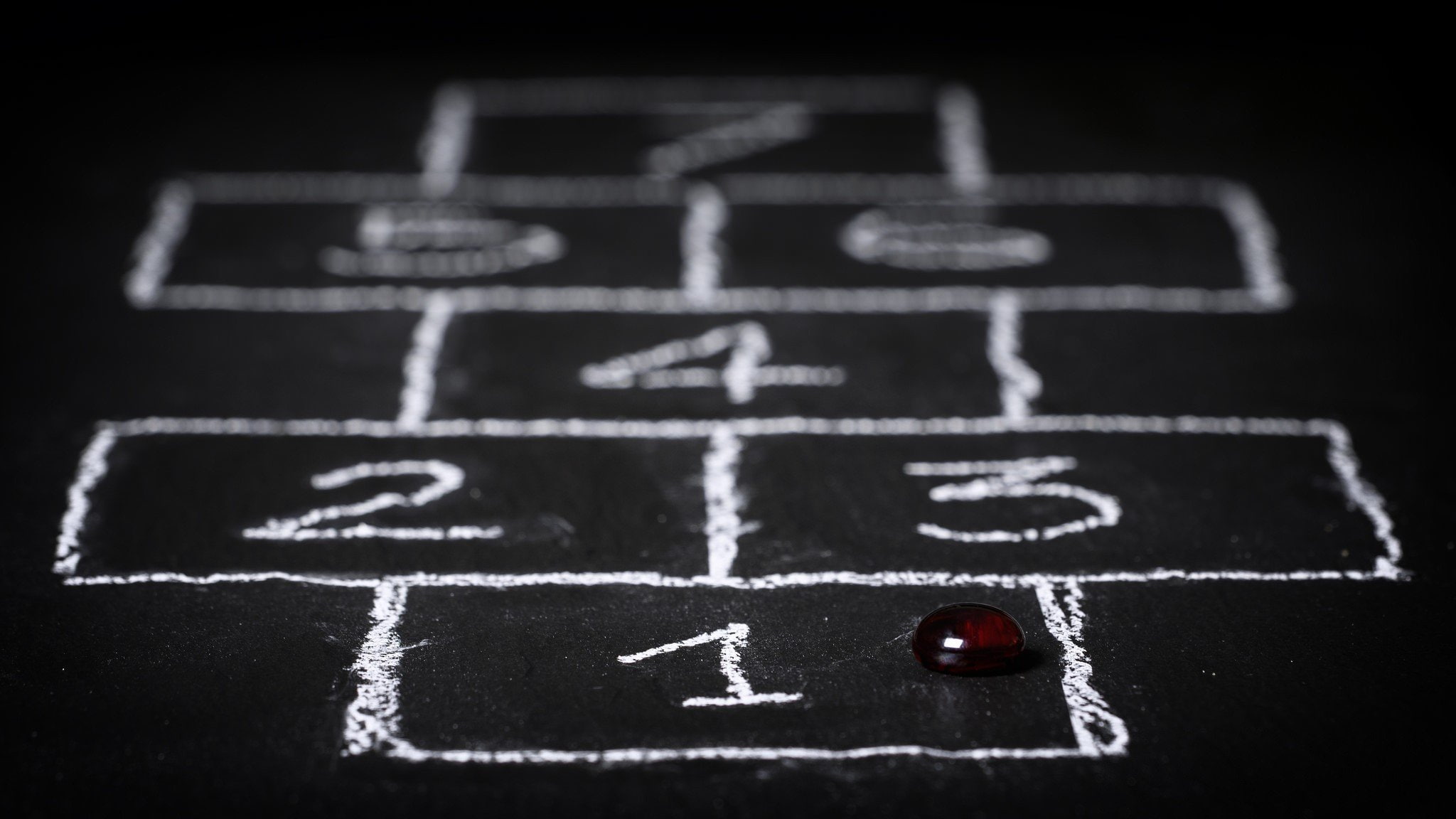 numbers, blackboard, handwriting, chalk - art equipment, planning, education, no people, close-up, black background, text, sport, number, relaxation, board, HD Wallpaper
