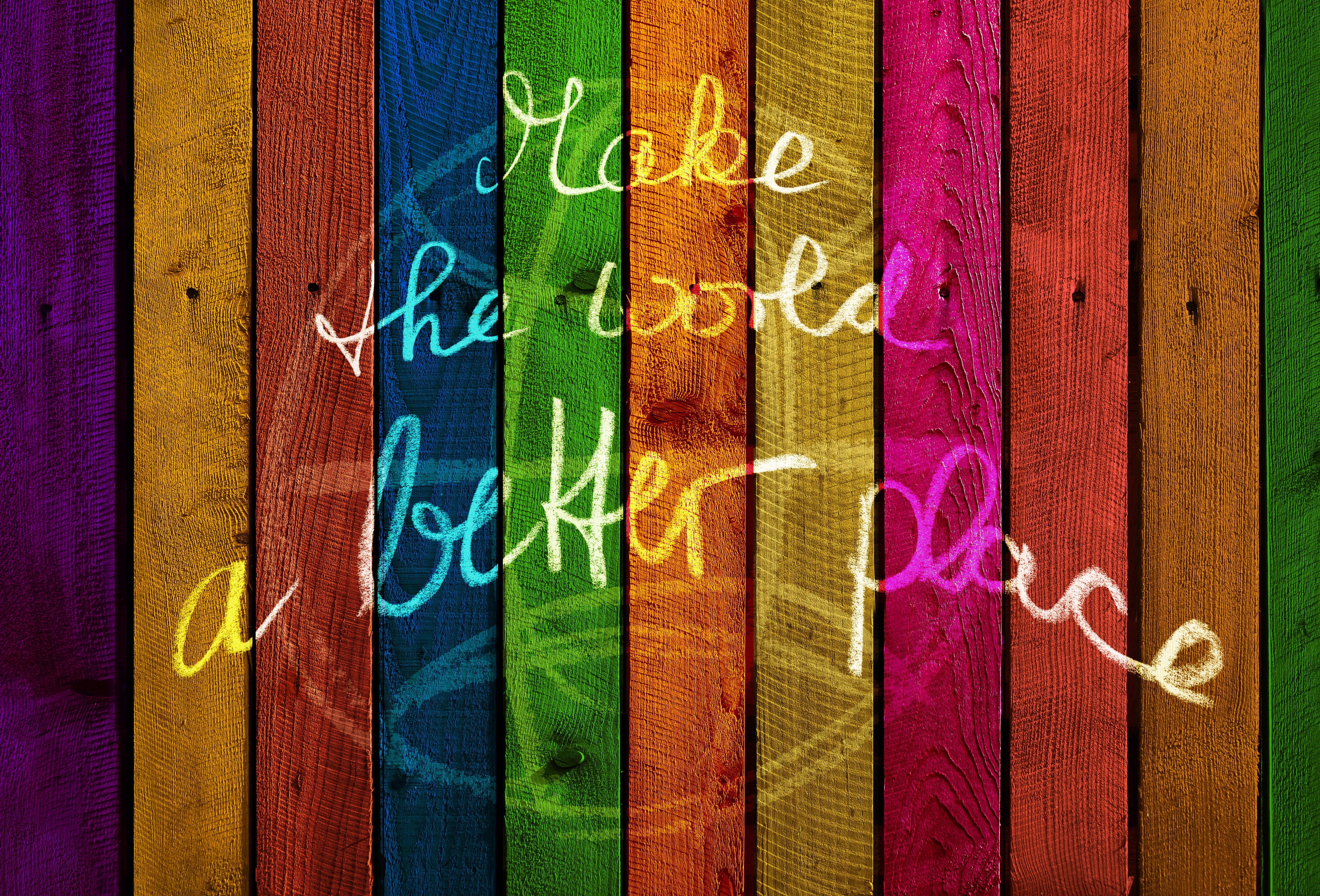 5K, chalk, model, idea, multi colored, in a row, background, side by side, learn, think, place, world, day, close-up, saying, full frame, red, choice, HD Wallpaper