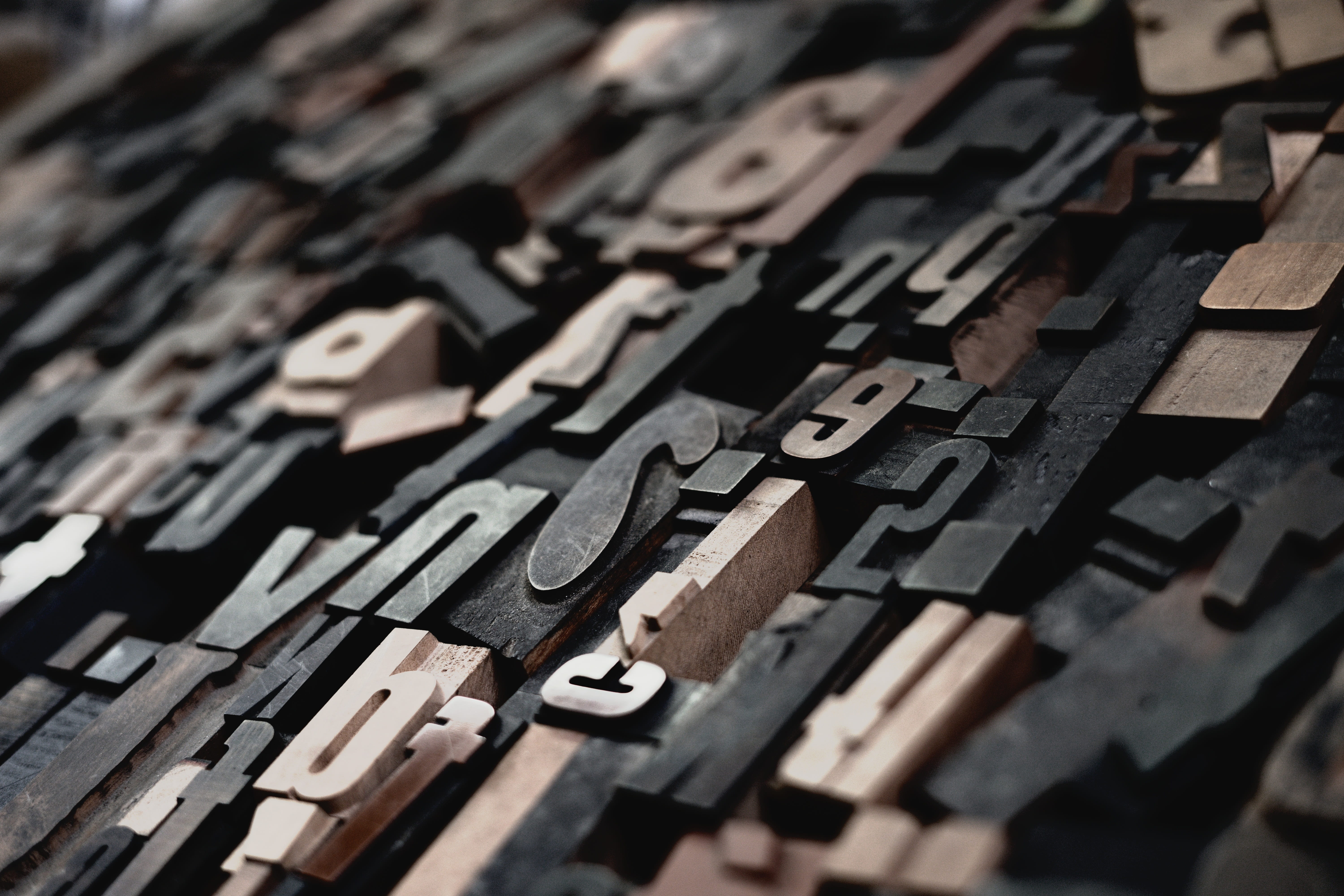 variation, close-up, indoors, typescript, large group of objects, alphabet, backgrounds, embossed, characters, full frame, alphabets, arrangement, 5K, HD Wallpaper