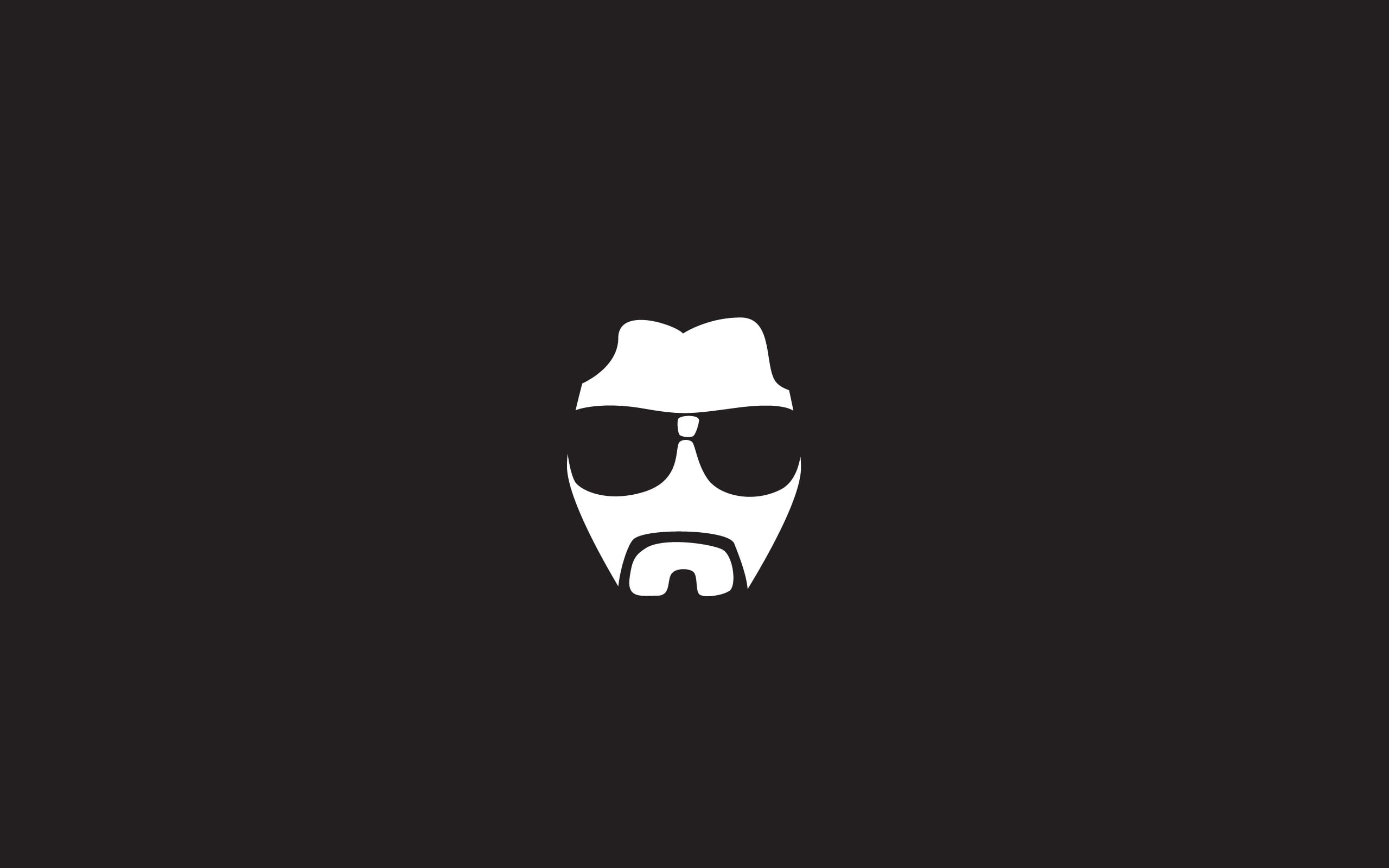 mask - disguise, shape, 2K, communication, indoors, sunglasses, creativity, no people, mask, icon, black, disguise, arts culture and entertainment, art and craft, HD Wallpaper