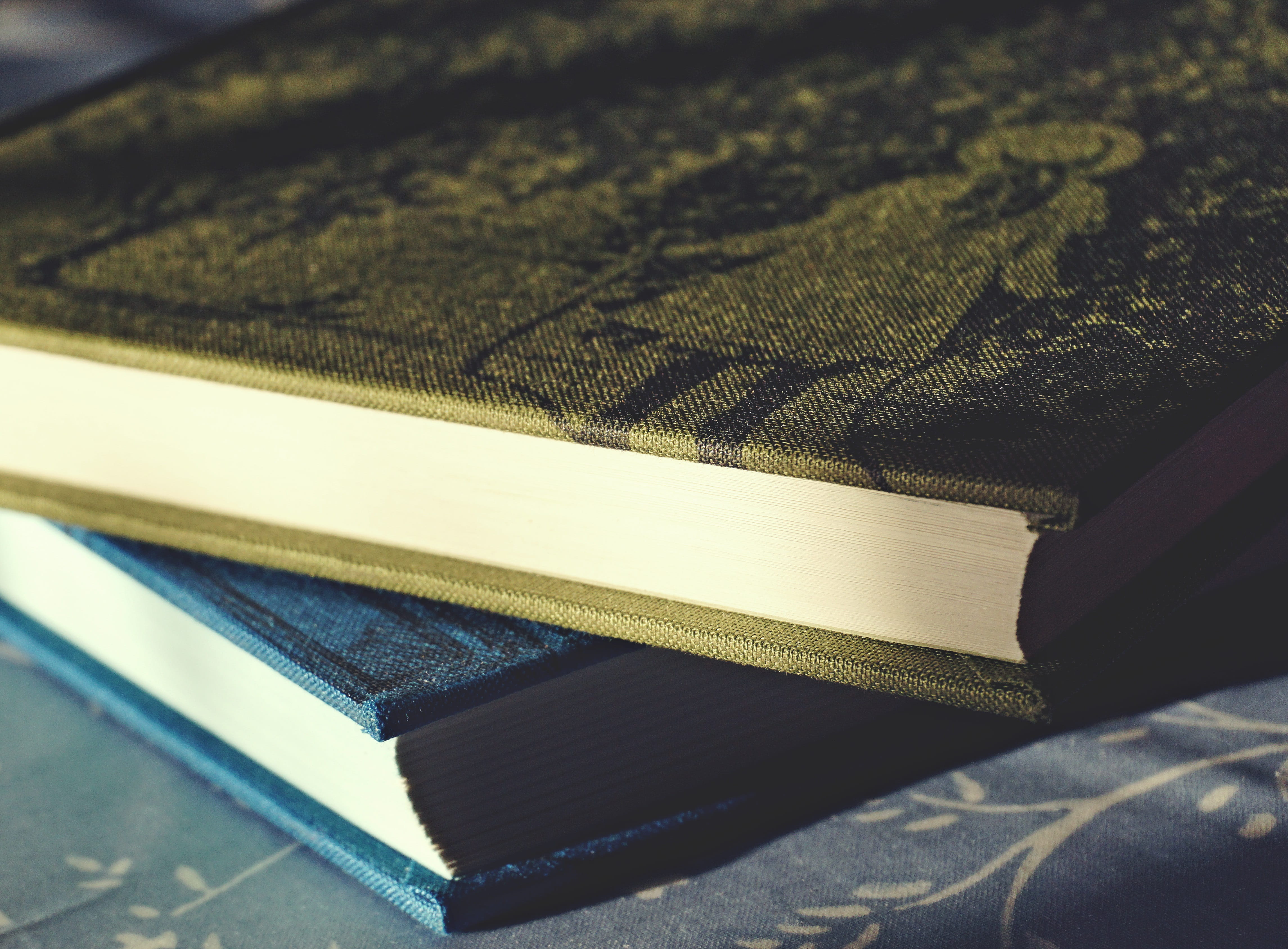 education, clothing, wisdom, indoors, green color, textured, page, jeans, document, literature, cover, focus on foreground, book cover, books, book bindings, HD Wallpaper