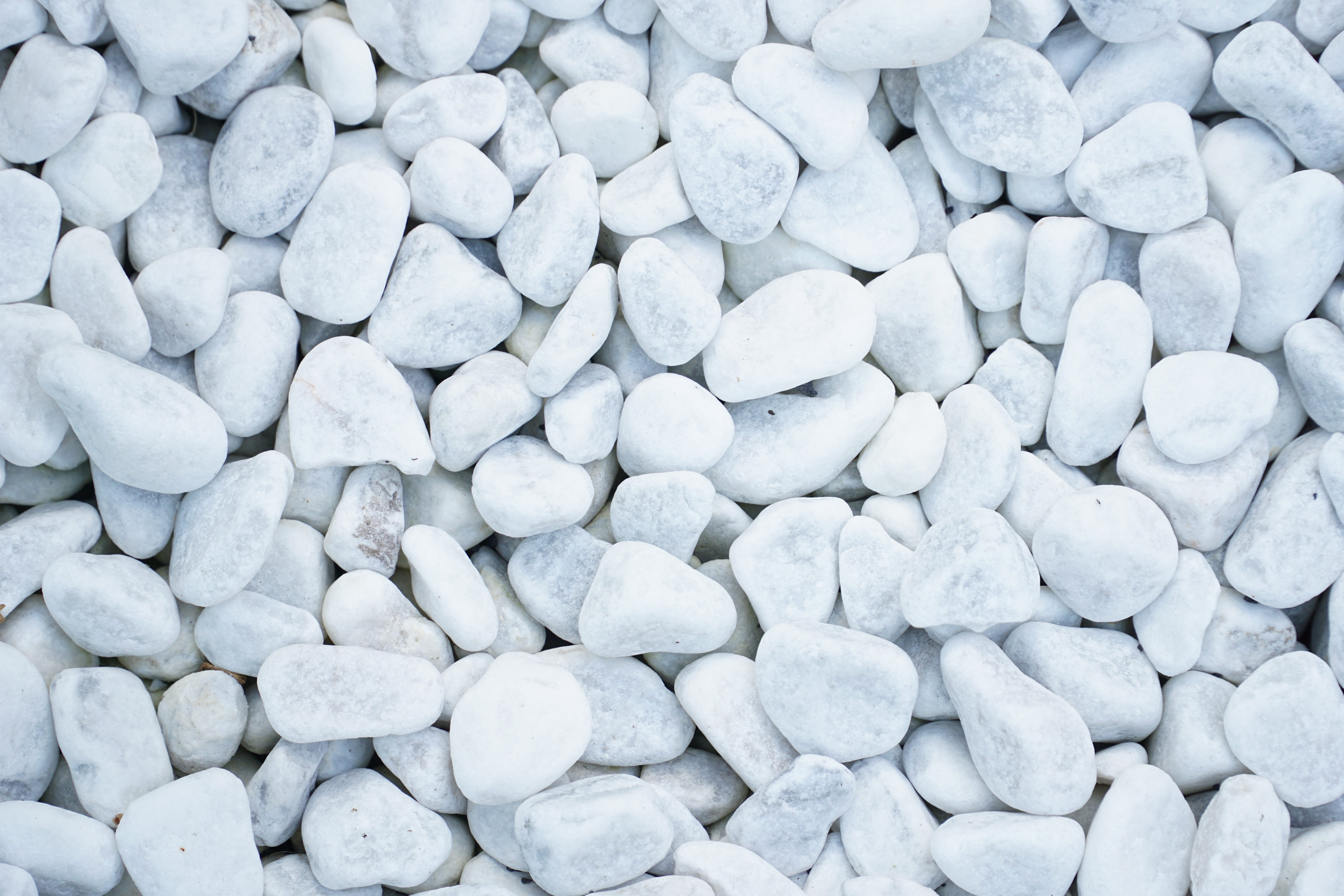 abundance, lot, background, beach, background image, land, 5K, white stones, outdoors, directly above, no people, day, white color, solid, stones, pebble, HD Wallpaper