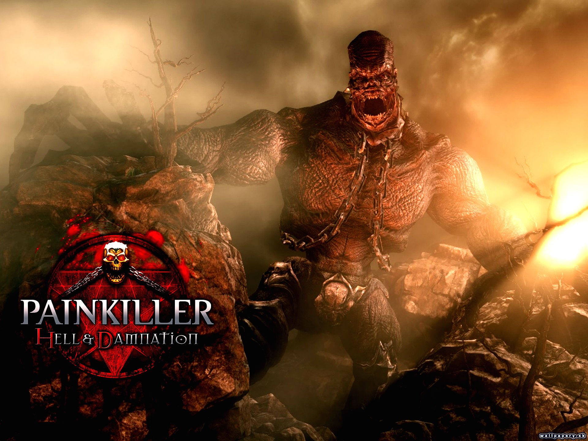 action, dark, painkiller, 1080P, shooter, horror, HD Wallpaper