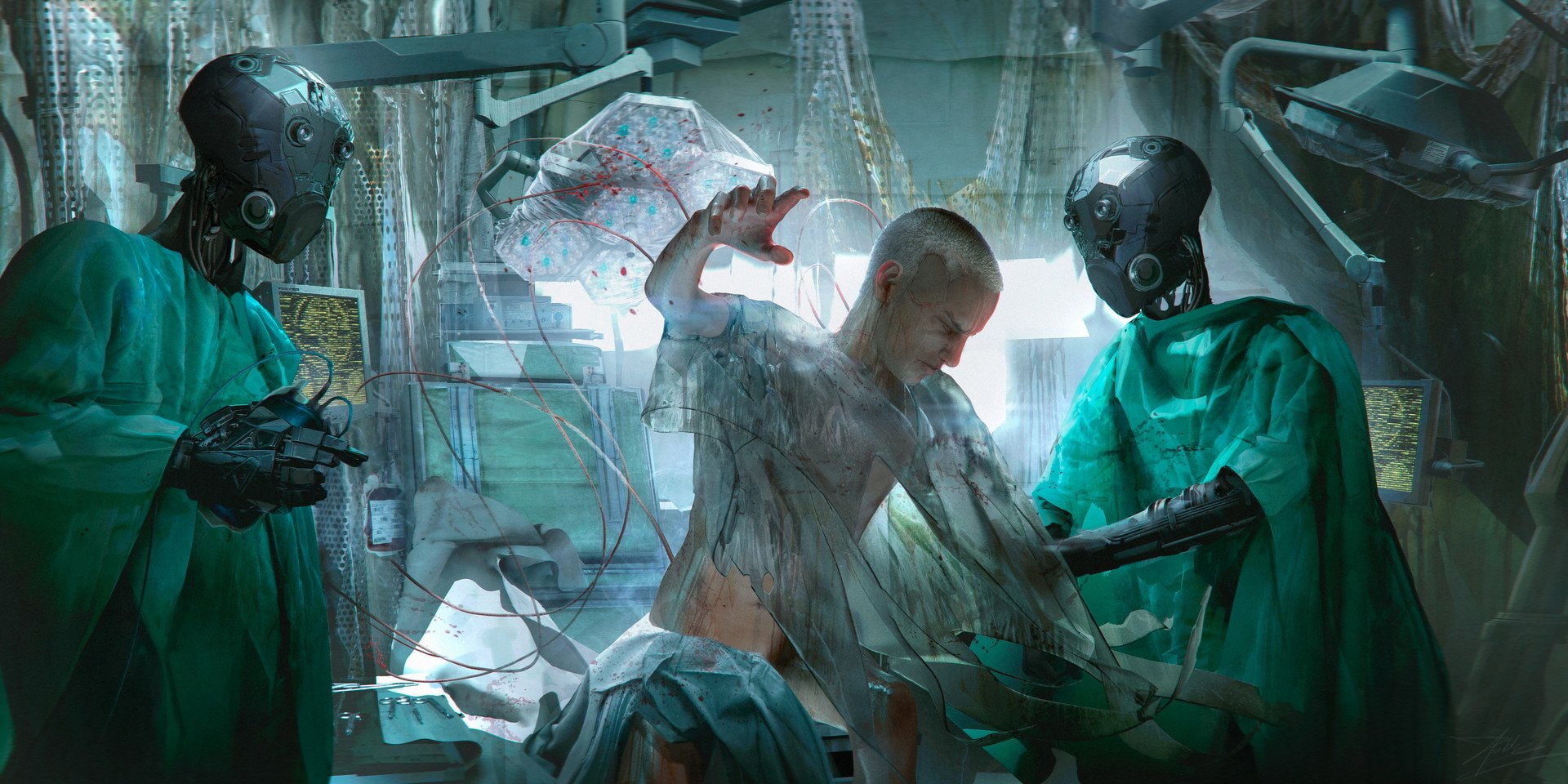 1080P, Sci Fi, Robot, Hospital, HD Wallpaper