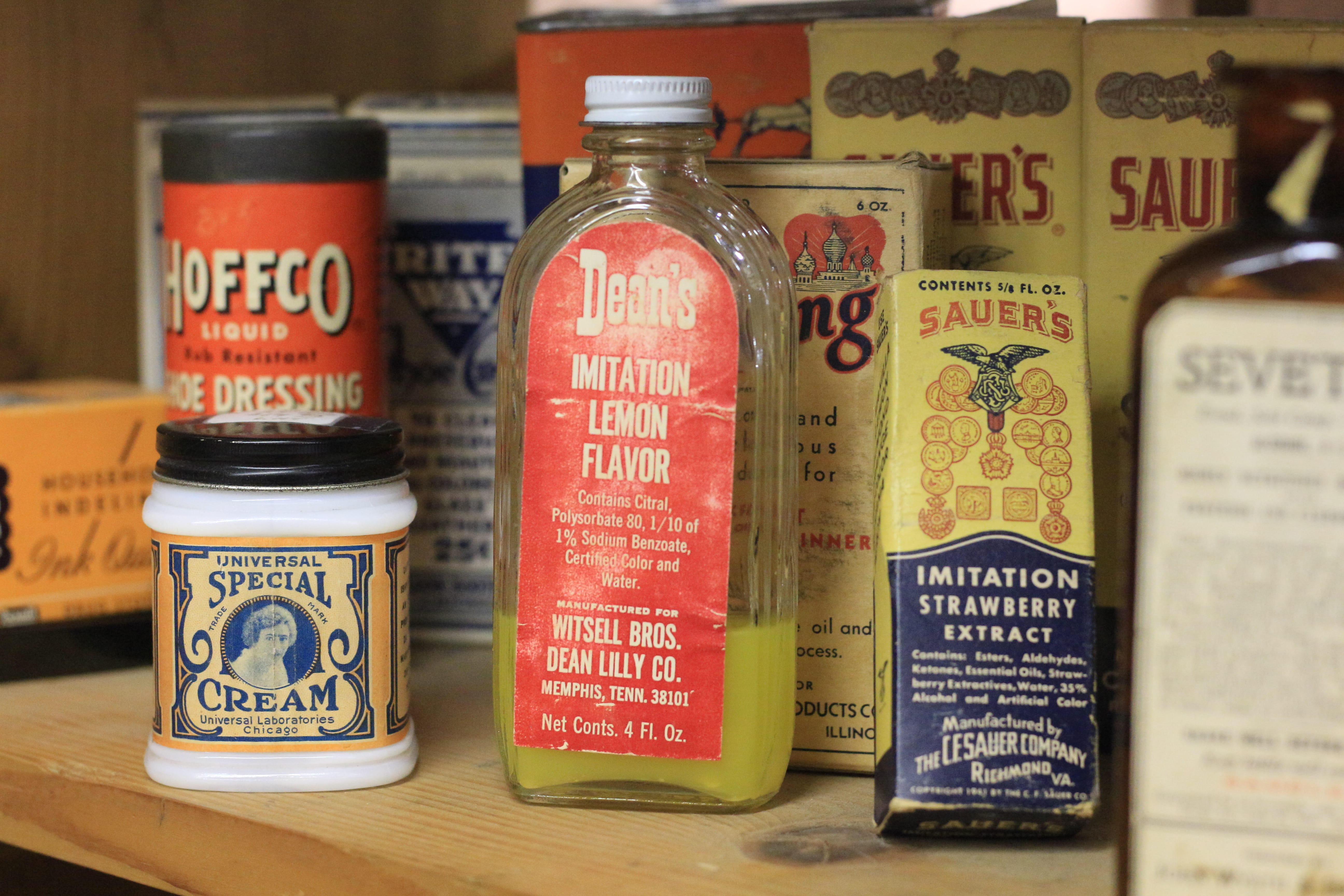 indoors, shelf, close-up, sweets, old, the past, bottle, container, medicine, choice, antigue, selective focus, no people, text, communication, extracts, HD Wallpaper