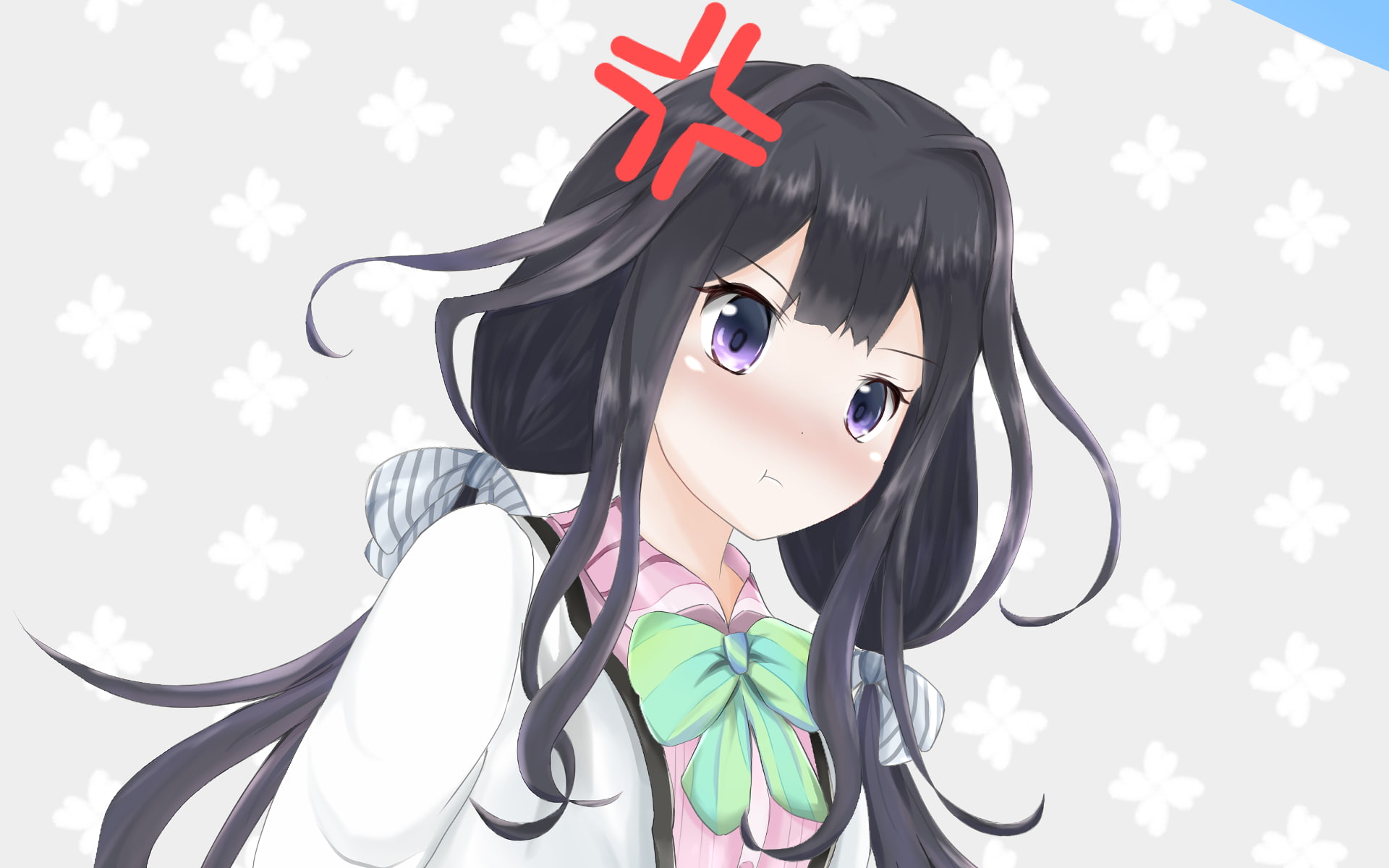 lifestyles, outdoors, one person, adagaki aki, plant, art and craft, 1080P, representation, creativity, hairstyle, black hair, nature, masamune-kun no revenge, HD Wallpaper