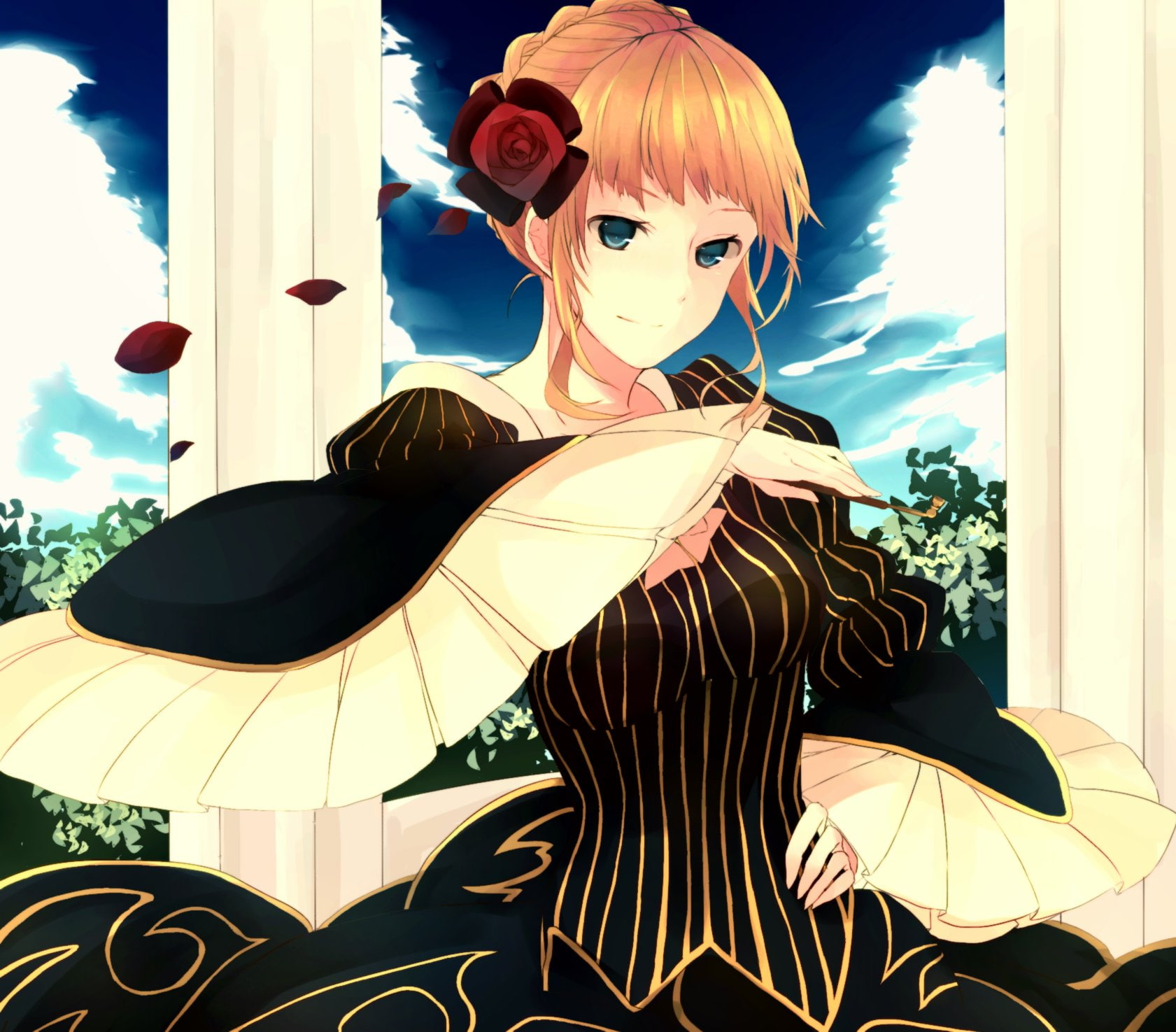 720P, Beatrice (Umineko no Naku Koro ni), Anime, Umineko: When They Cry, HD Wallpaper