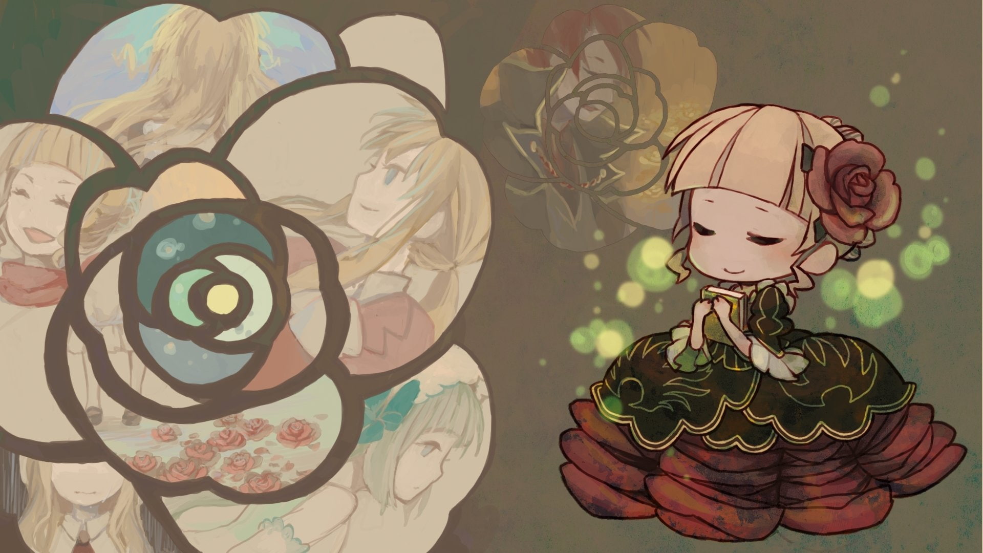 Beatrice (Umineko no Naku Koro ni), 1080P, Umineko: When They Cry, Anime, HD Wallpaper